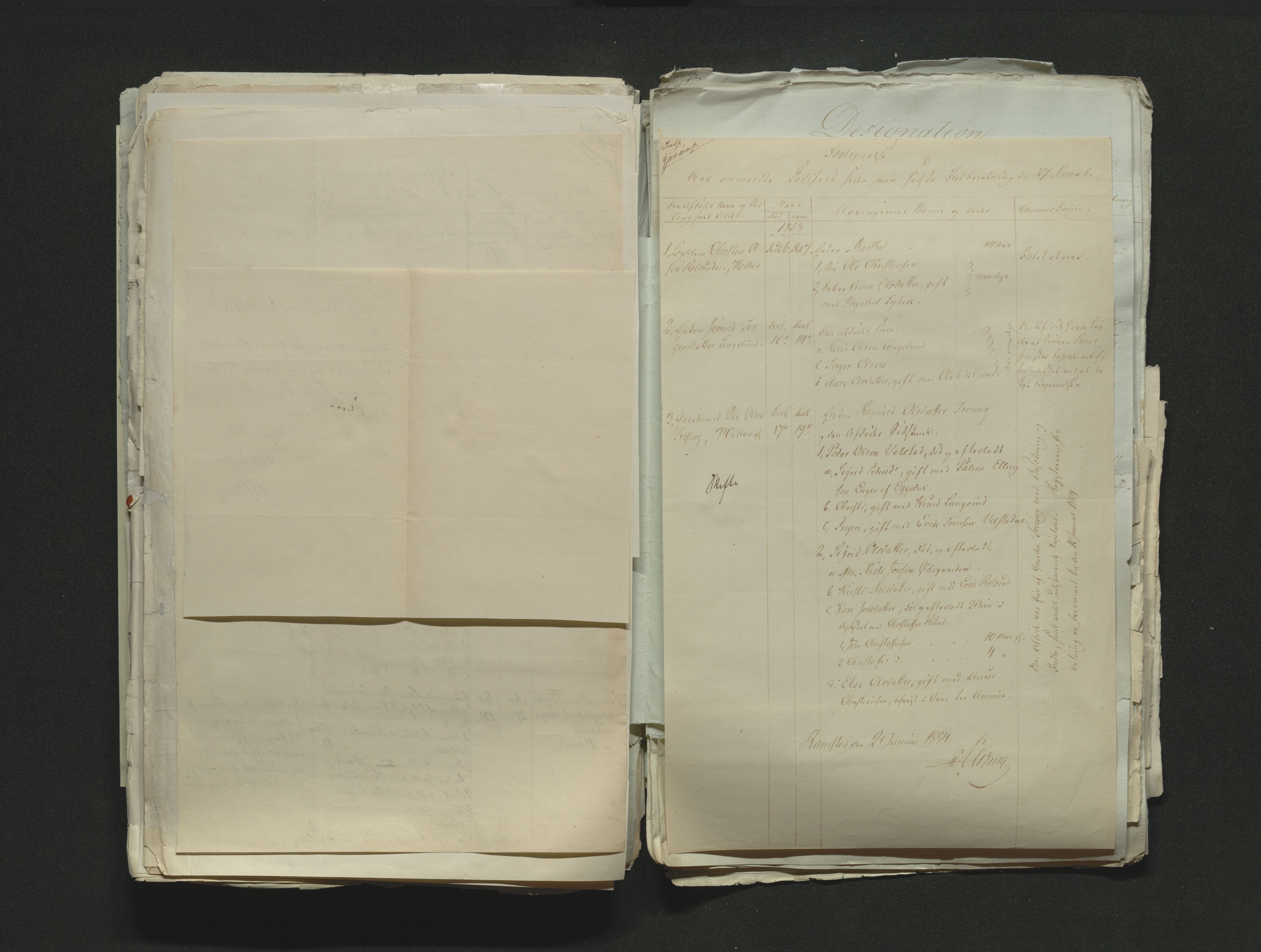Eiker, Modum og Sigdal sorenskriveri, AV/SAKO-A-123/H/Ha/Hab/L0008: Dødsfallsmeldinger, 1850-1853