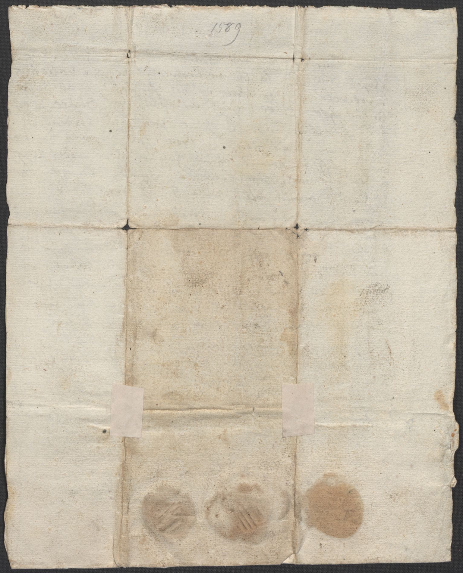 Riksarkivets diplomsamling, AV/RA-EA-5965/F02/L0090: Dokumenter, 1589, p. 68