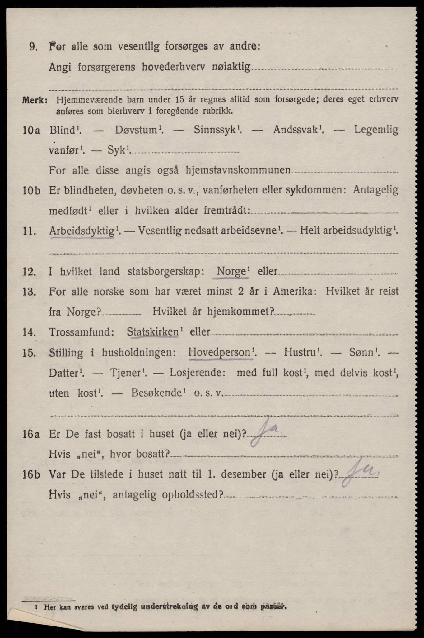 SAST, 1920 census for Rennesøy, 1920, p. 1927