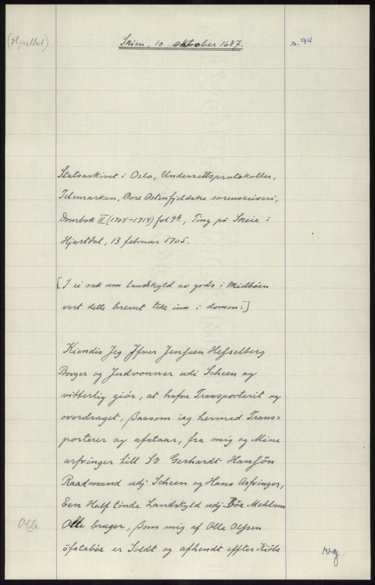 Samlinger til kildeutgivelse, Diplomavskriftsamlingen, AV/RA-EA-4053/H/Ha, p. 2213