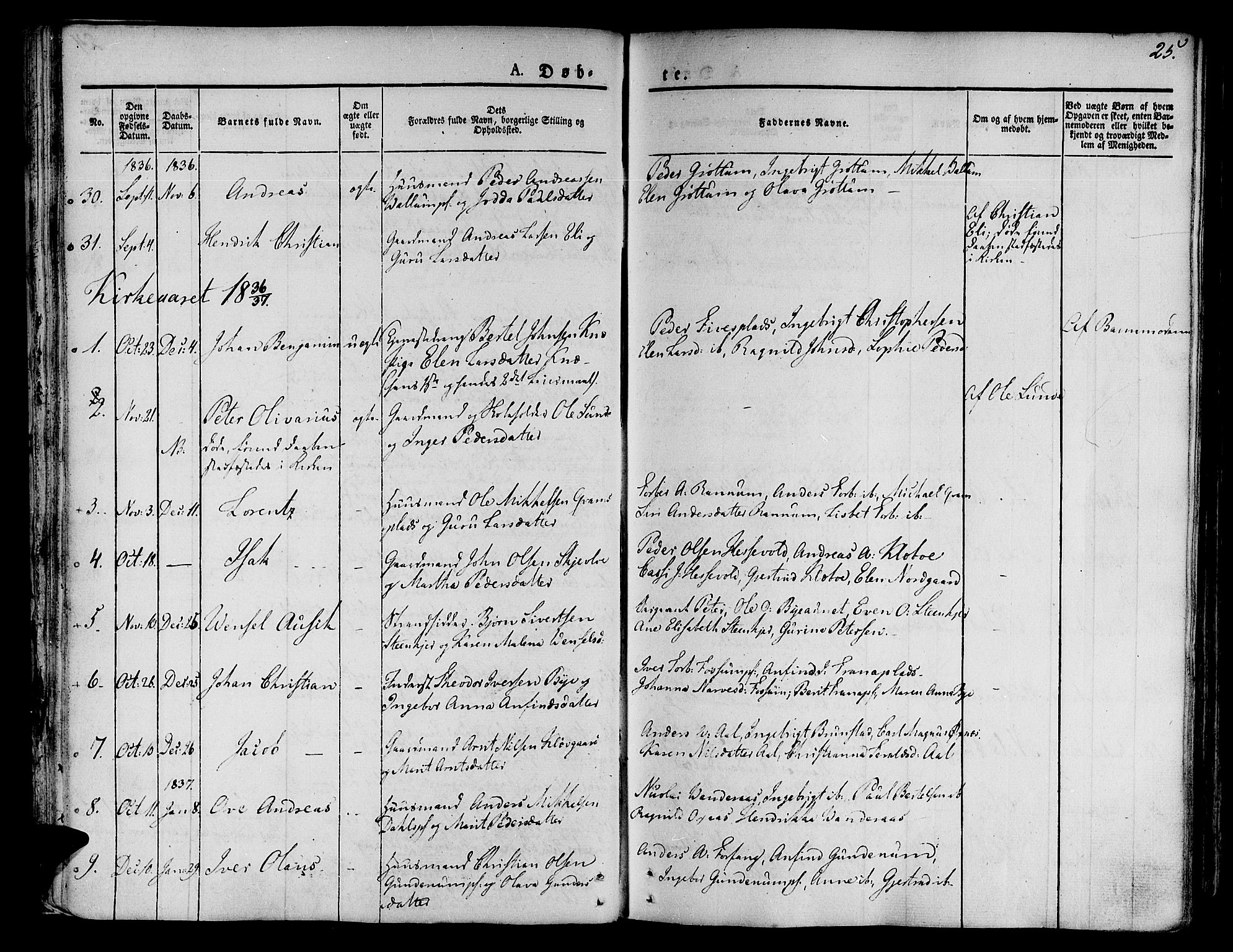 Ministerialprotokoller, klokkerbøker og fødselsregistre - Nord-Trøndelag, SAT/A-1458/746/L0445: Parish register (official) no. 746A04, 1826-1846, p. 25