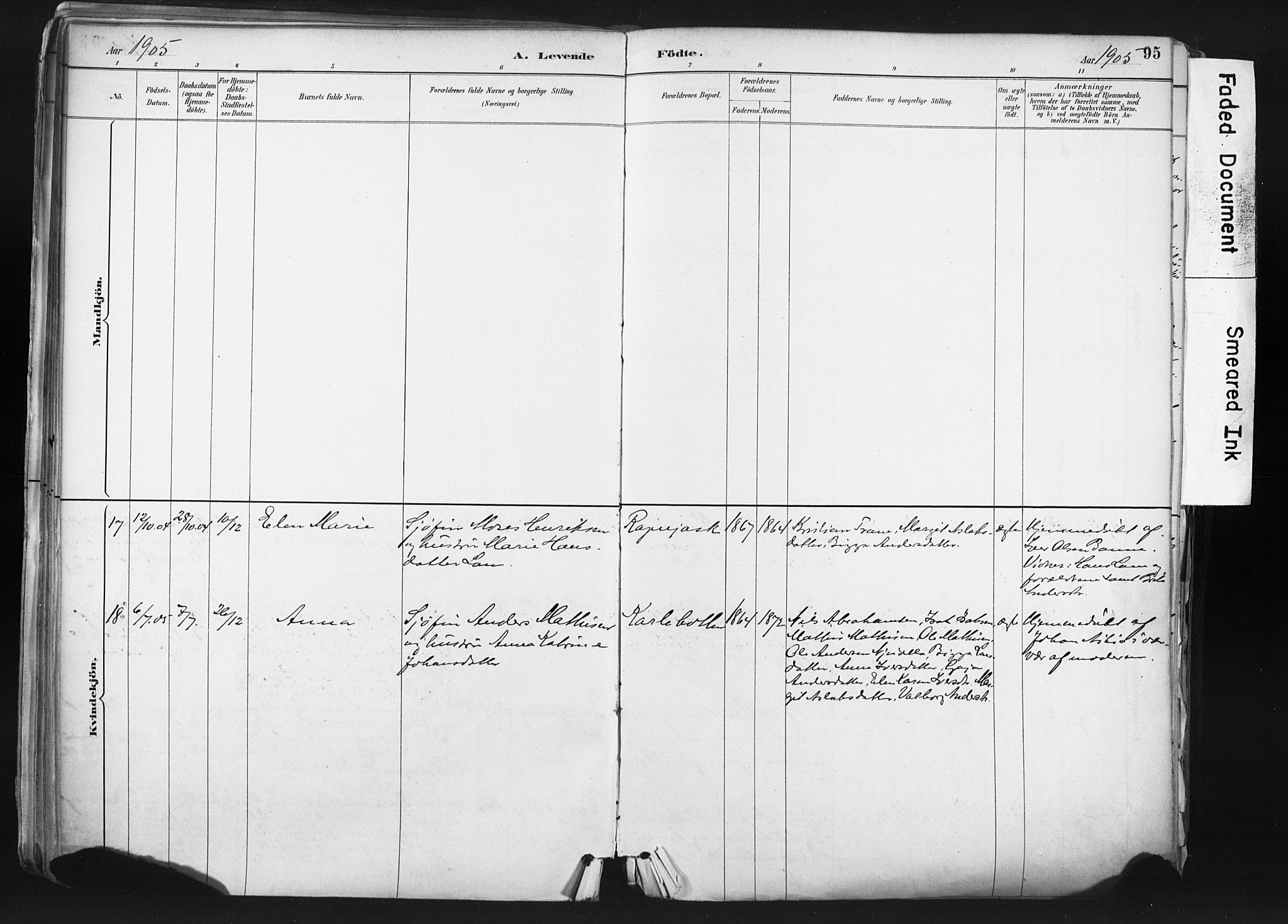 Nesseby sokneprestkontor, SATØ/S-1330/H/Ha/L0006kirke: Parish register (official) no. 6, 1885-1985, p. 95