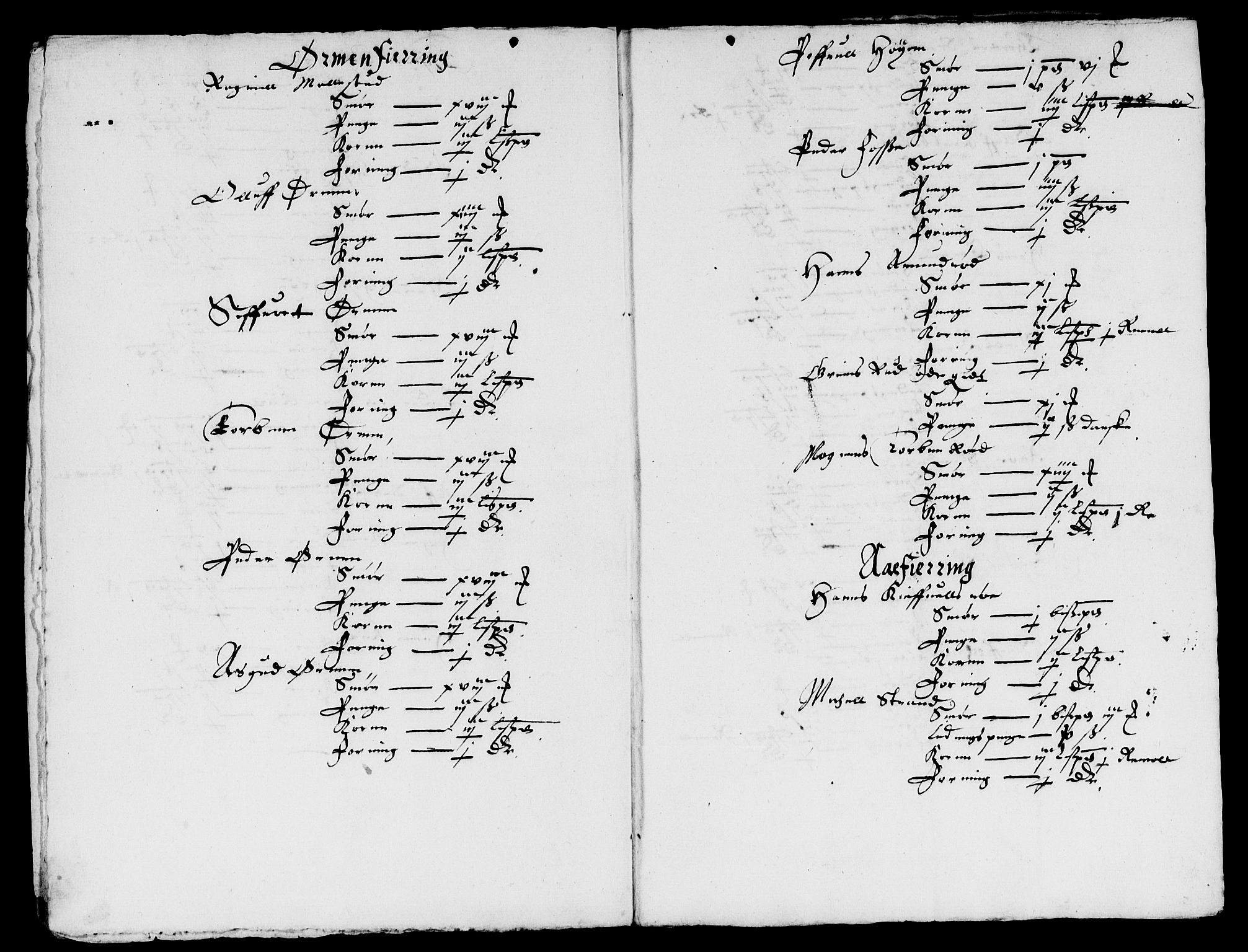 Rentekammeret inntil 1814, Reviderte regnskaper, Lensregnskaper, AV/RA-EA-5023/R/Rb/Rbe/L0002: Onsøy len, 1615-1650