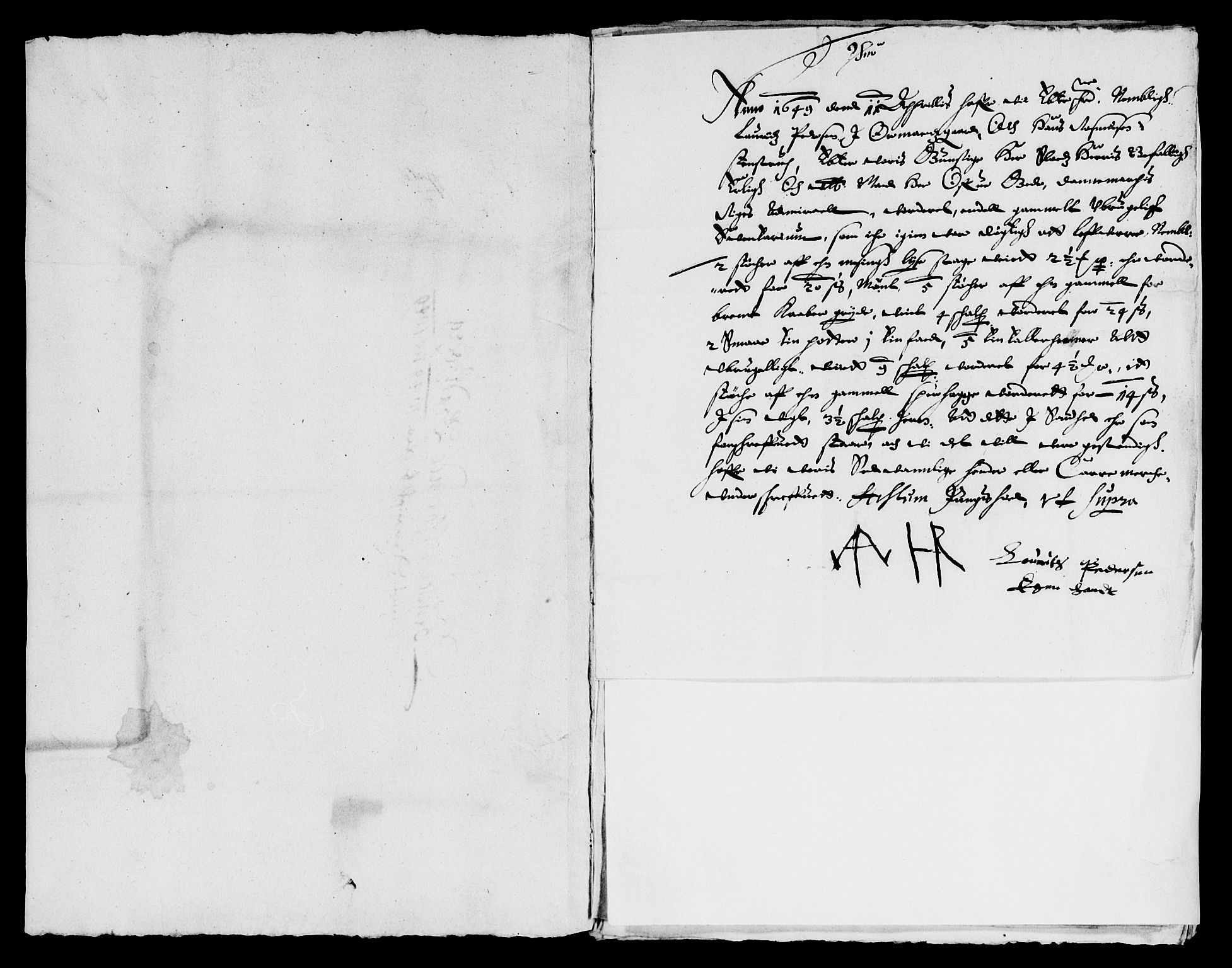 Rentekammeret inntil 1814, Reviderte regnskaper, Lensregnskaper, AV/RA-EA-5023/R/Rb/Rbp/L0034: Bratsberg len, 1647-1649