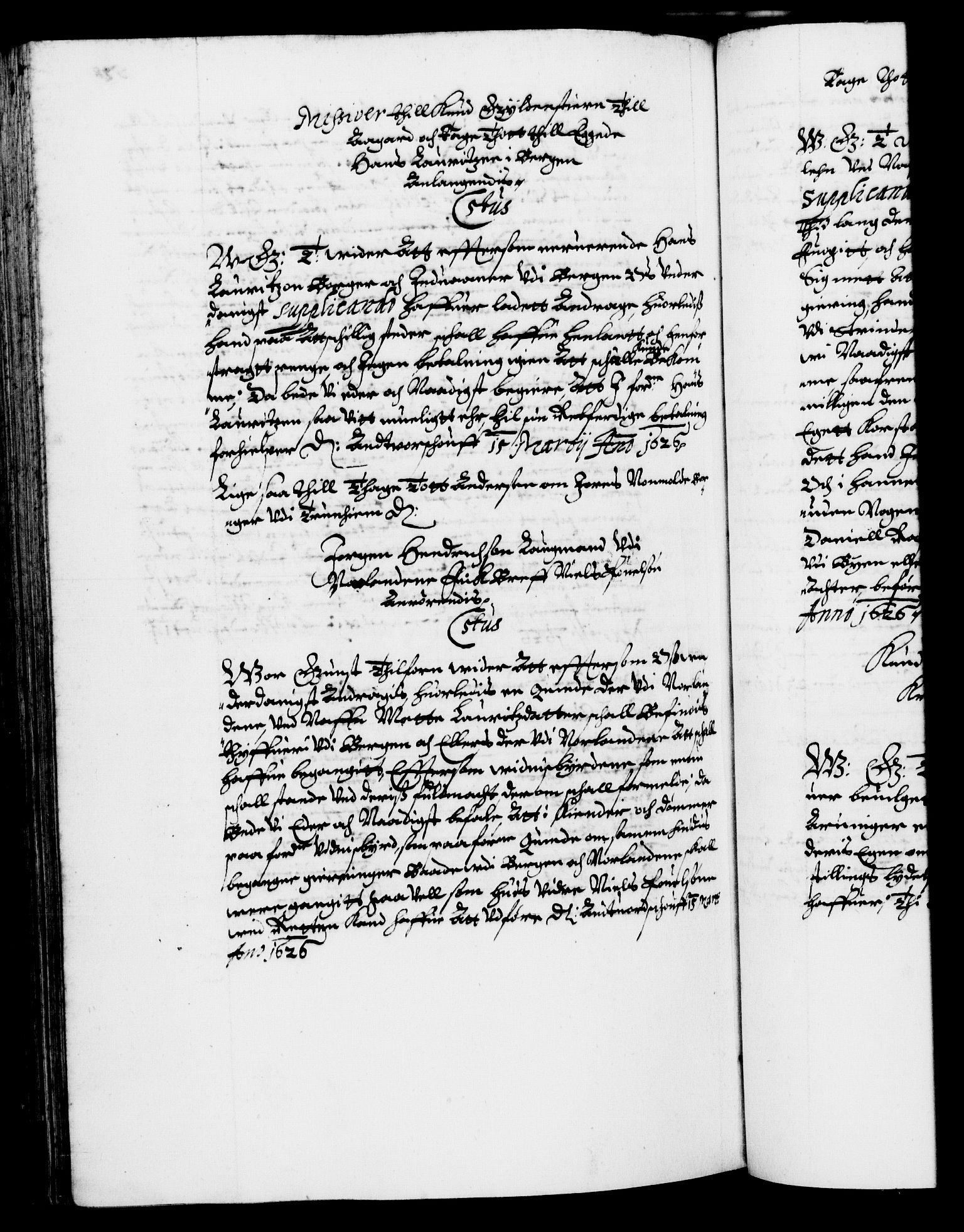 Danske Kanselli 1572-1799, AV/RA-EA-3023/F/Fc/Fca/Fcab/L0004: Norske tegnelser (mikrofilm), 1617-1627, p. 528b