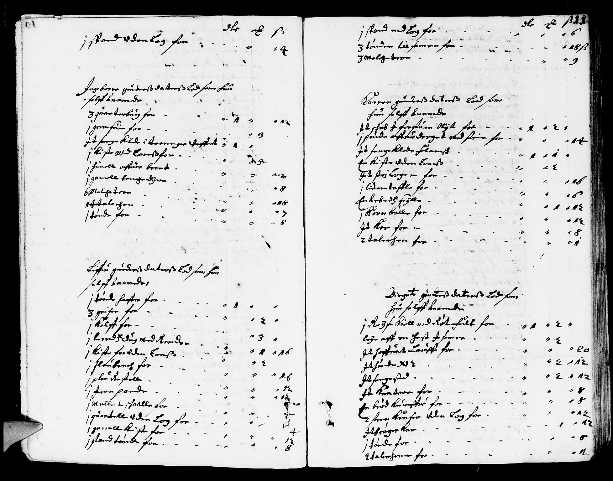 Nordre Jarlsberg sorenskriveri, AV/SAKO-A-80/H/Hc/L0001: Skifteprotokoll, 1679-1687, p. 10b-11a