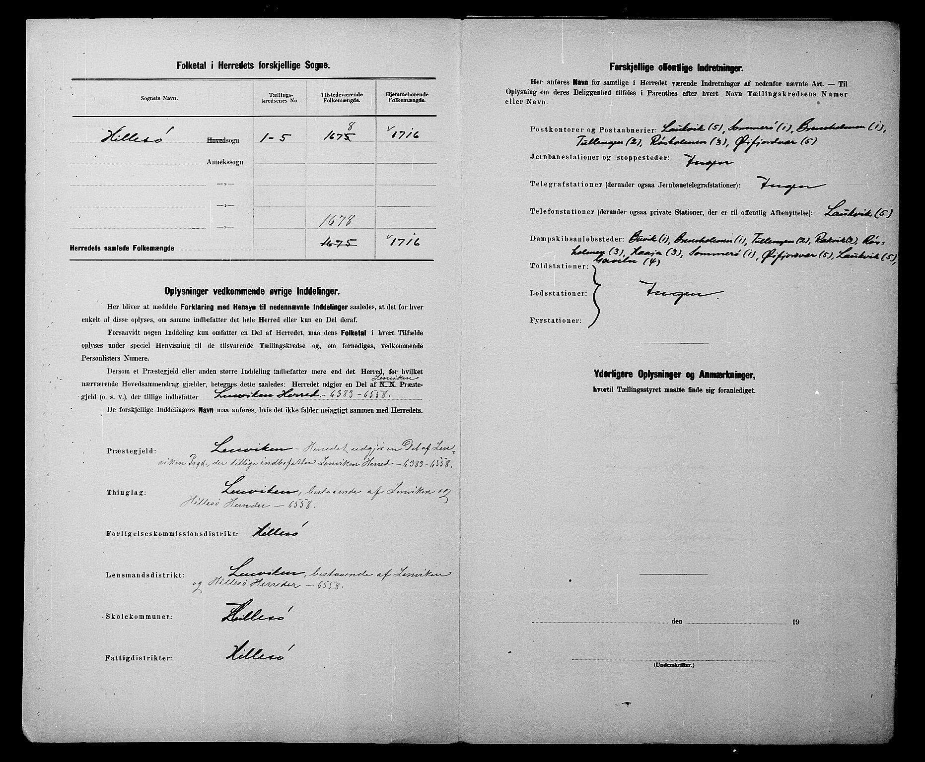 SATØ, 1900 census for Hillesøy, 1900, p. 3