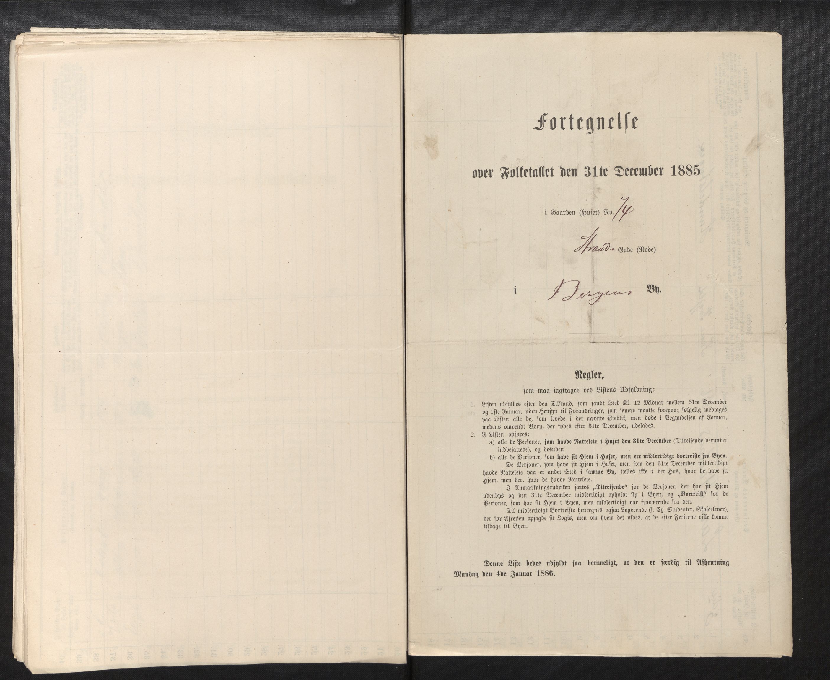 SAB, 1885 census for 1301 Bergen, 1885, p. 6503