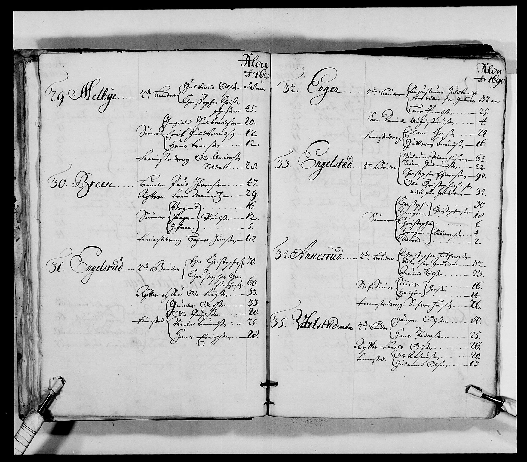 Kommanderende general (KG I) med Det norske krigsdirektorium, AV/RA-EA-5419/E/Ea/L0474: Kavaleriet, 1682-1730, p. 72