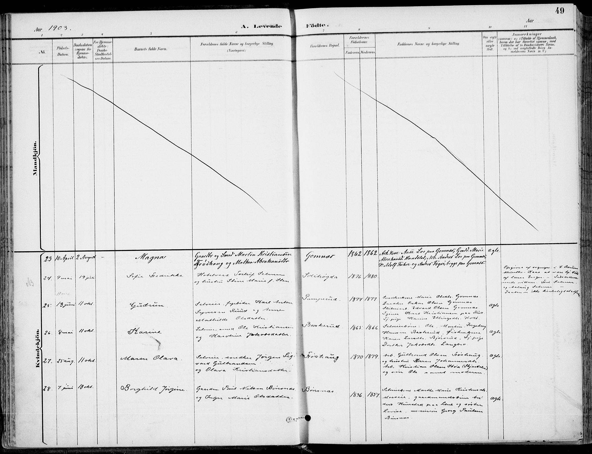 Hole kirkebøker, AV/SAKO-A-228/F/Fa/L0009: Parish register (official) no. I 9, 1892-1907, p. 49