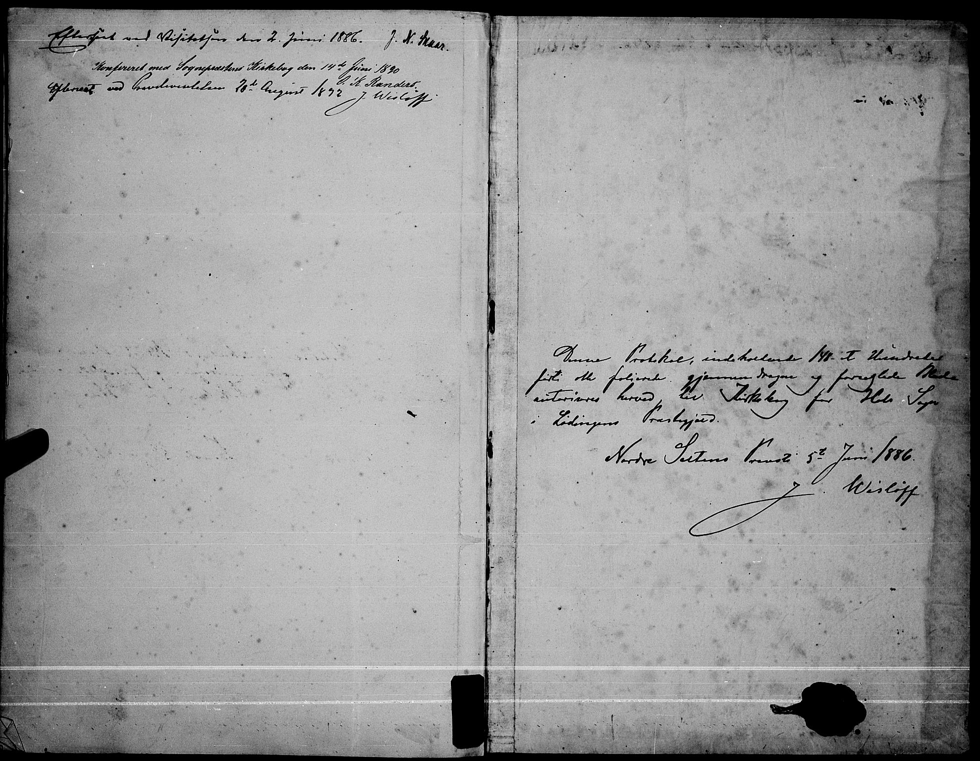 Ministerialprotokoller, klokkerbøker og fødselsregistre - Nordland, SAT/A-1459/865/L0931: Parish register (copy) no. 865C03, 1885-1901