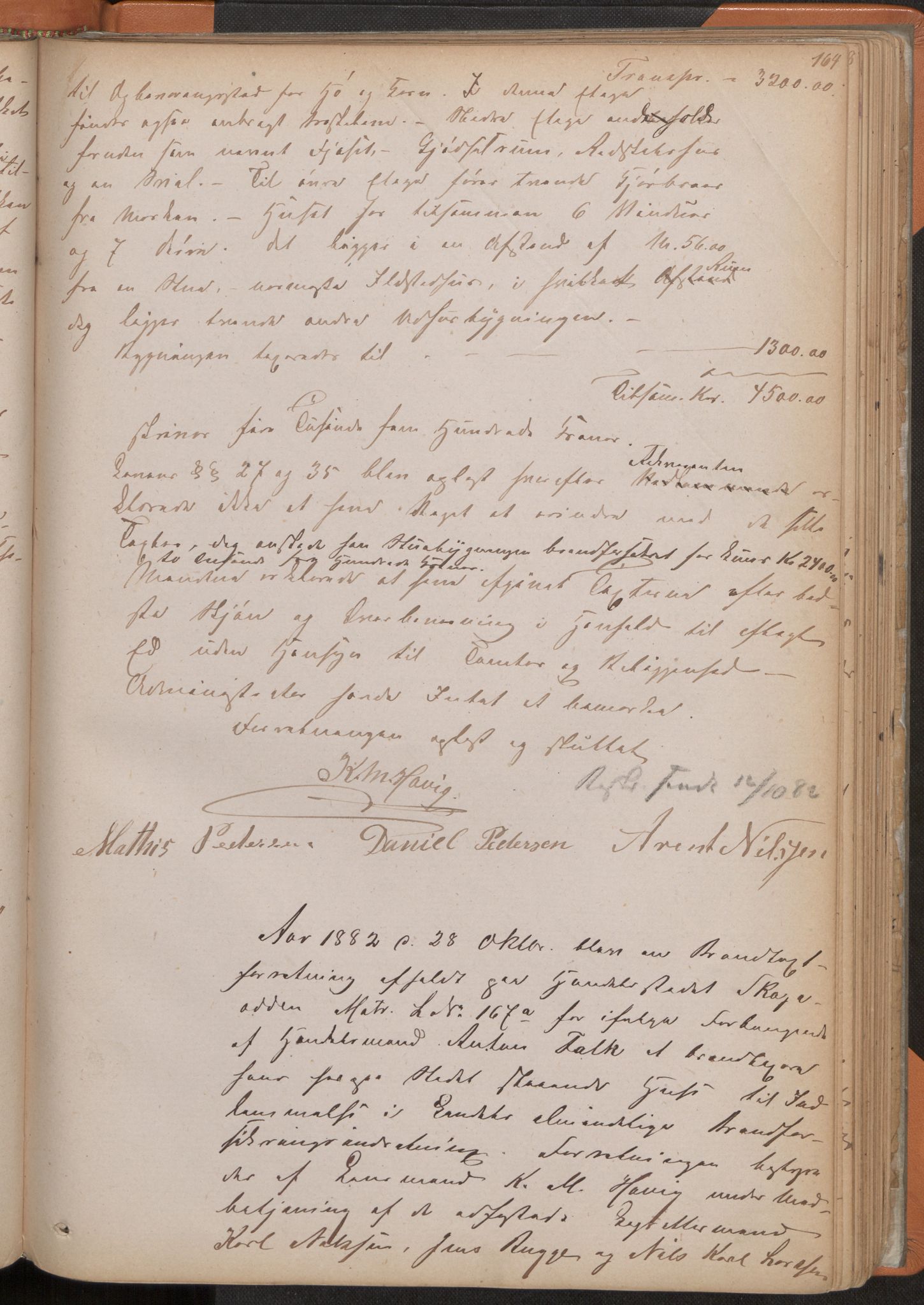 Norges Brannkasse Herøy, AV/SAT-A-5570, 1872-1888, p. 164a