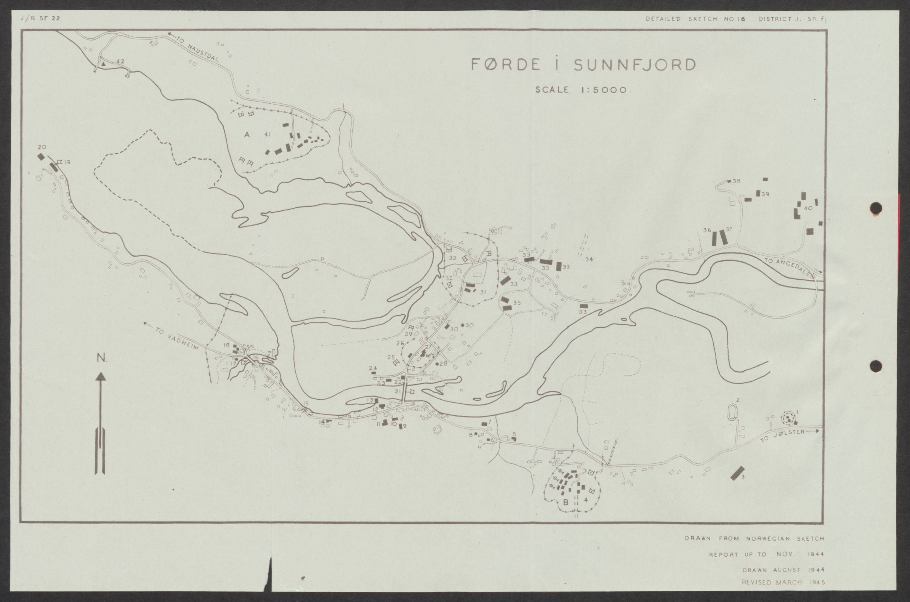 Forsvaret, Forsvarets overkommando II, AV/RA-RAFA-3915/D/Dd/L0017: Sogn og Fjordane / Hordaland, 1943-1945, p. 76