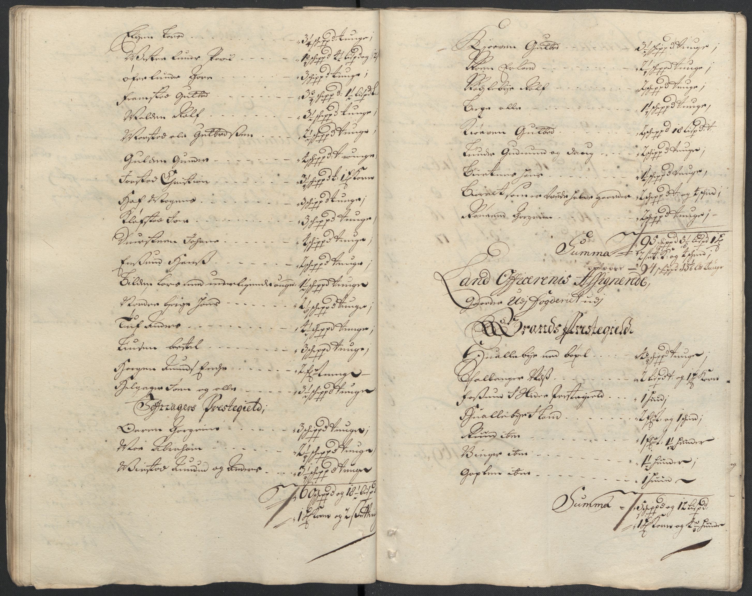 Rentekammeret inntil 1814, Reviderte regnskaper, Fogderegnskap, AV/RA-EA-4092/R18/L1300: Fogderegnskap Hadeland, Toten og Valdres, 1702, p. 383