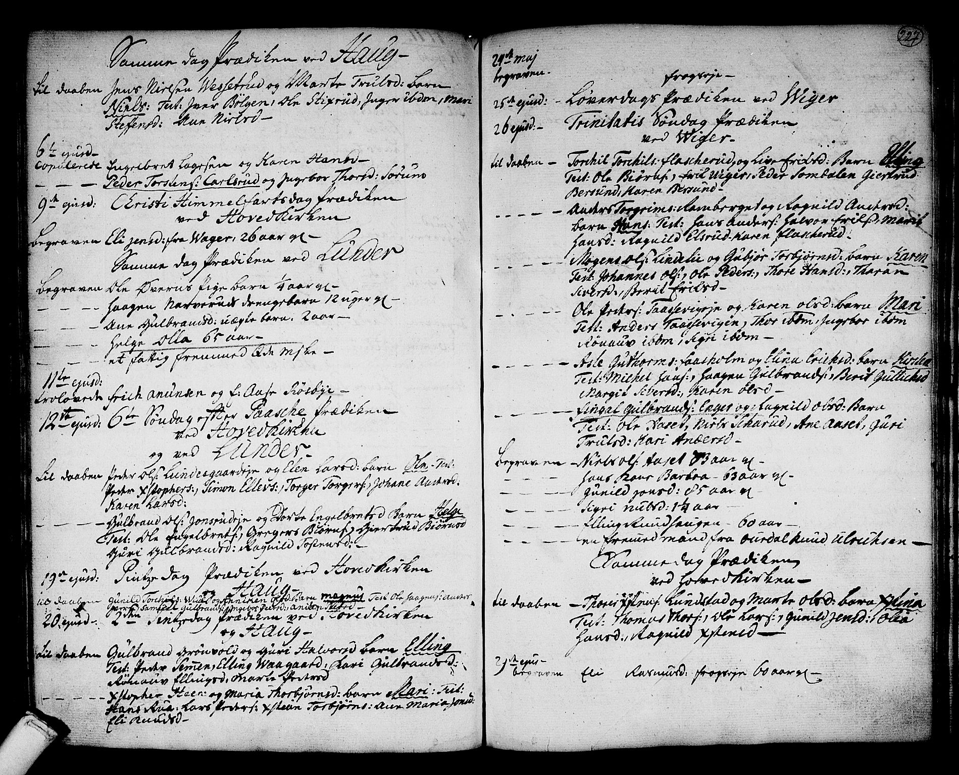 Norderhov kirkebøker, SAKO/A-237/F/Fa/L0004: Parish register (official) no. 4, 1758-1774, p. 227