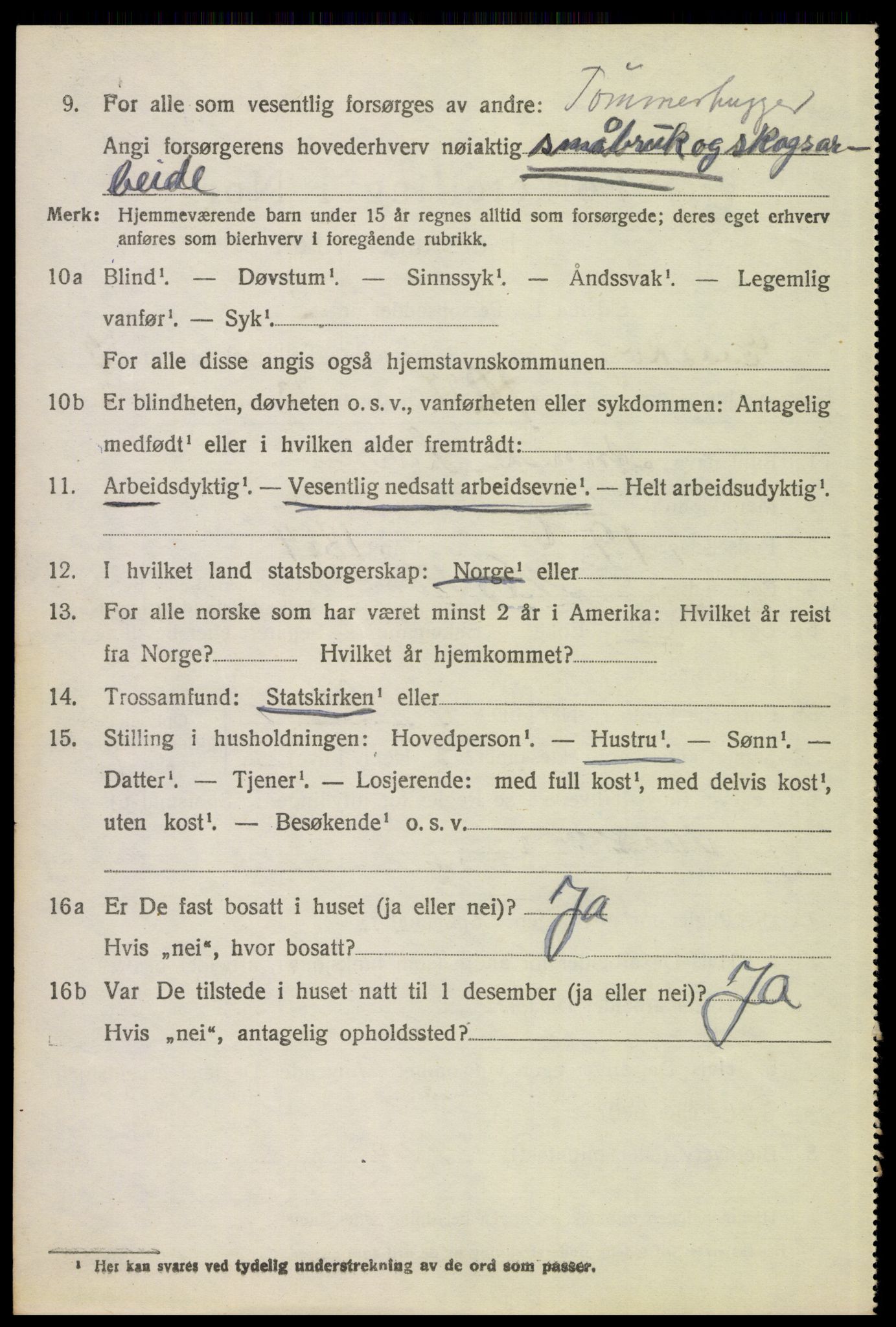 SAH, 1920 census for Eidskog, 1920, p. 4350