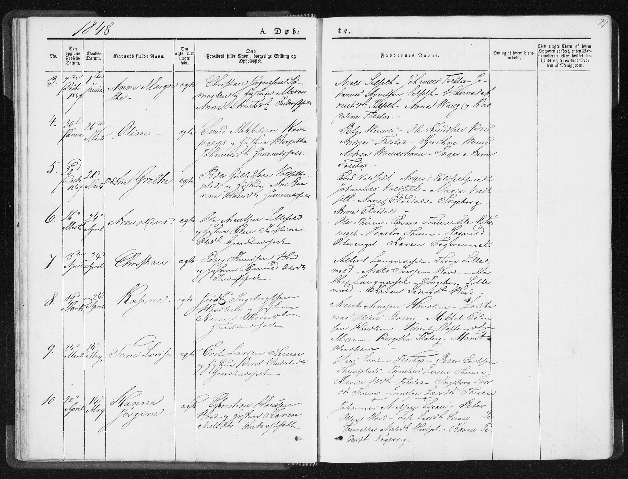 Ministerialprotokoller, klokkerbøker og fødselsregistre - Nord-Trøndelag, SAT/A-1458/744/L0418: Parish register (official) no. 744A02, 1843-1866, p. 29