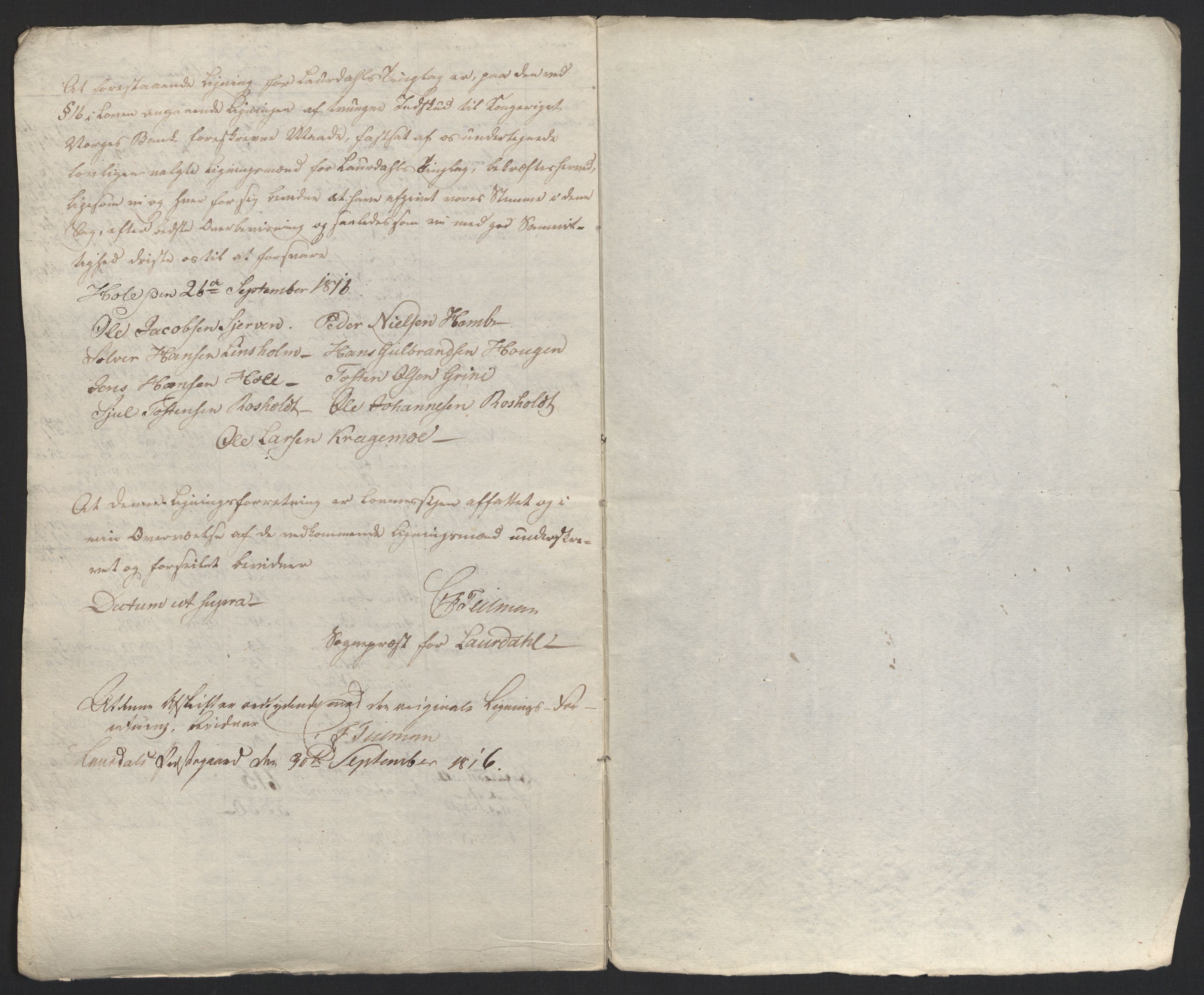 Sølvskatten 1816, NOBA/SOLVSKATTEN/A/L0022: Bind 23: Jarlsberg fogderi, 1816-1824, p. 96