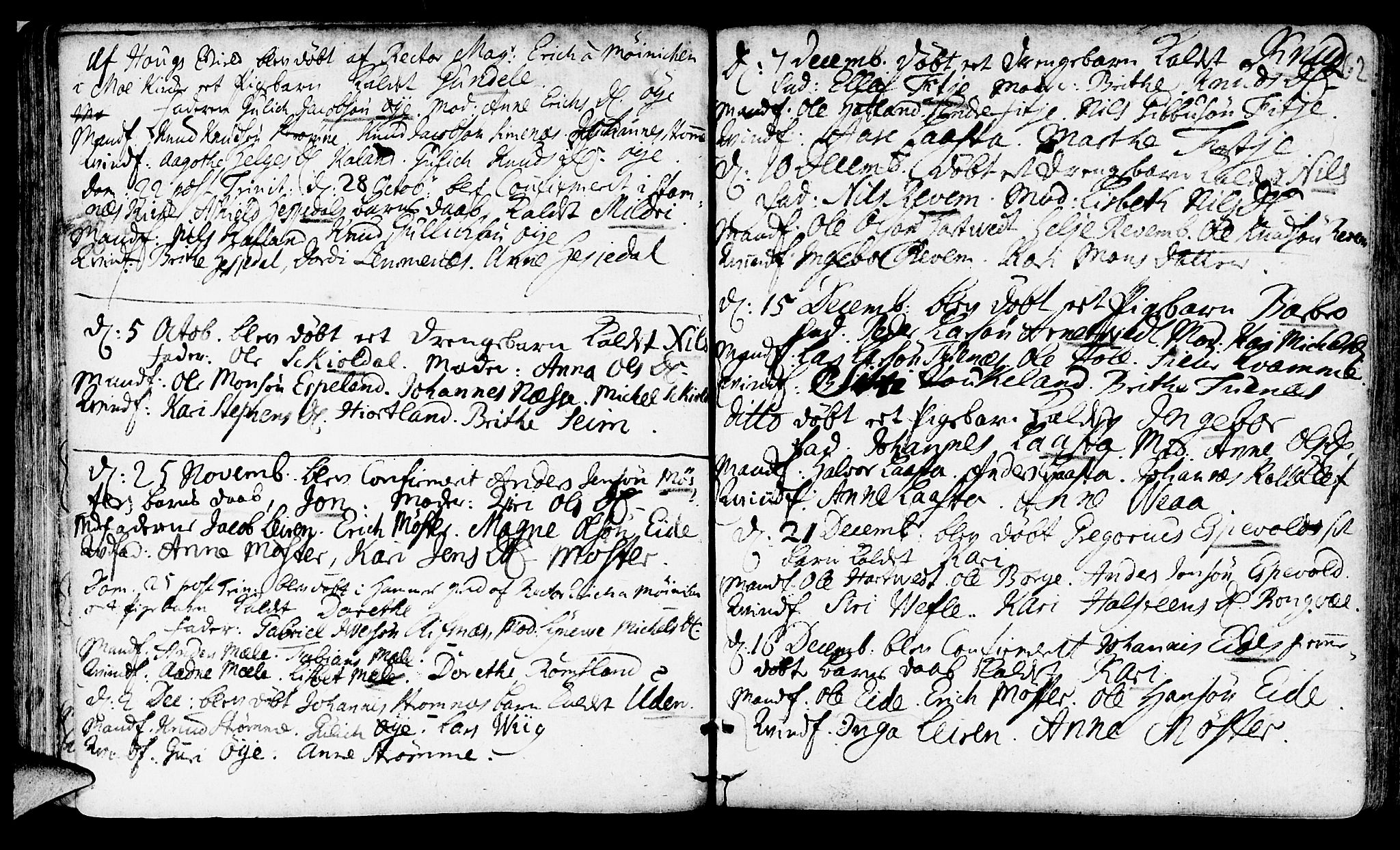 Haus sokneprestembete, AV/SAB-A-75601/H/Haa: Parish register (official) no. A 4, 1723-1733, p. 62