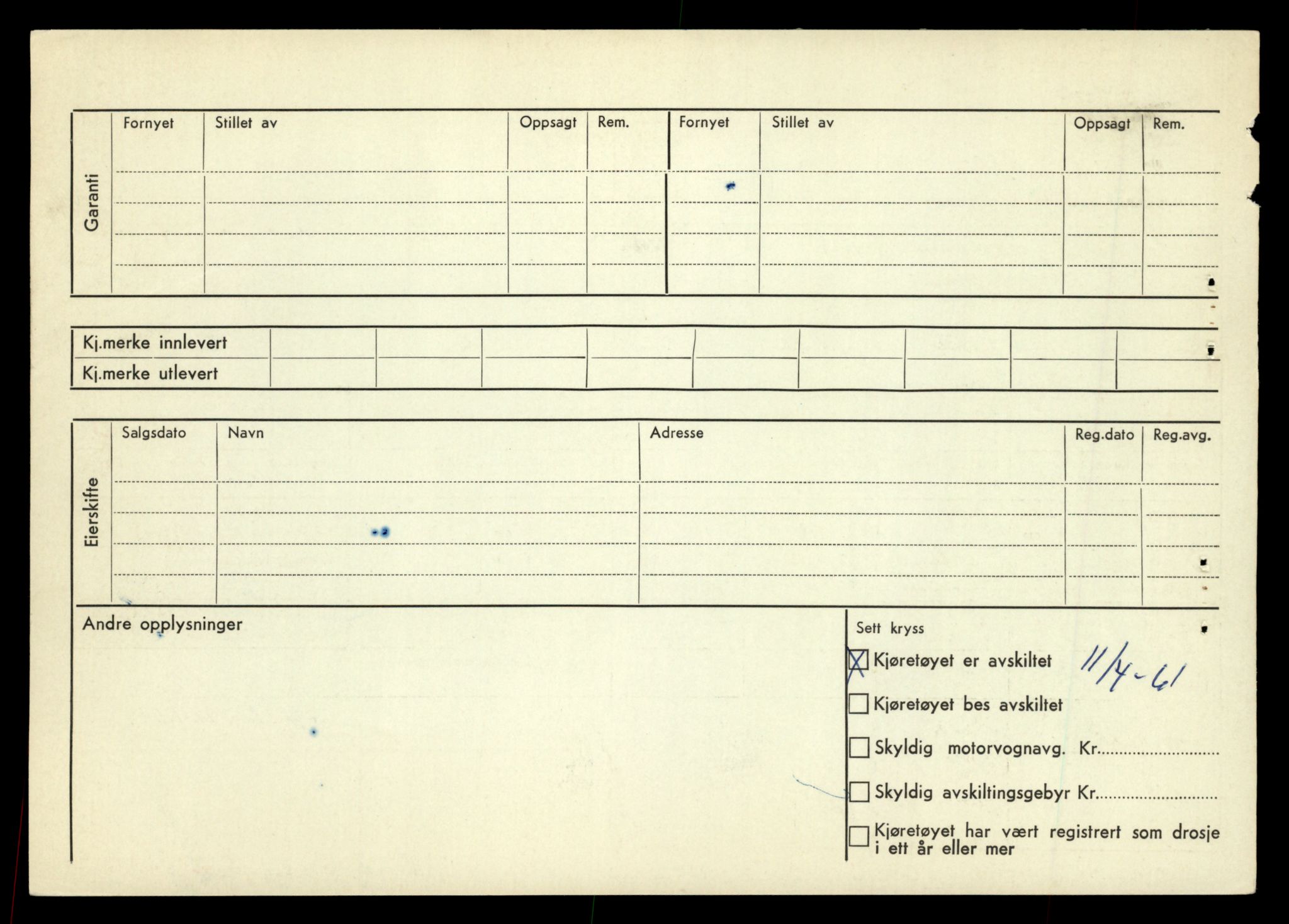 Møre og Romsdal vegkontor - Ålesund trafikkstasjon, AV/SAT-A-4099/F/Fe/L0012: Registreringskort for kjøretøy T 1290 - T 1450, 1927-1998, p. 1869