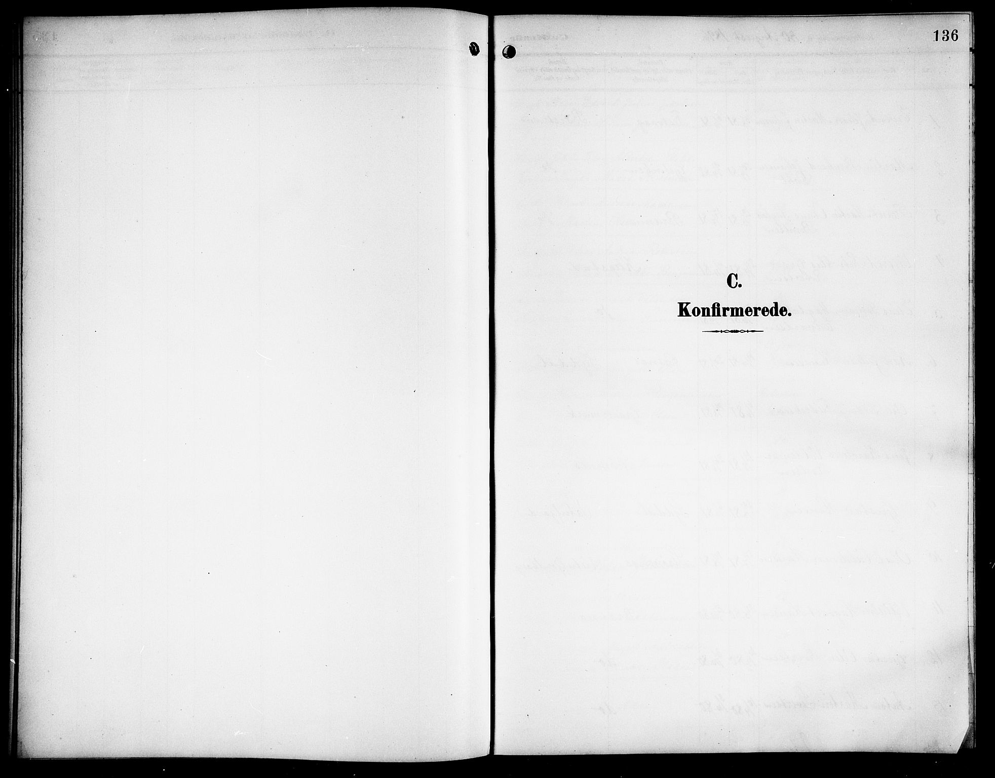 Ministerialprotokoller, klokkerbøker og fødselsregistre - Nordland, AV/SAT-A-1459/876/L1105: Parish register (copy) no. 876C04, 1896-1914, p. 136