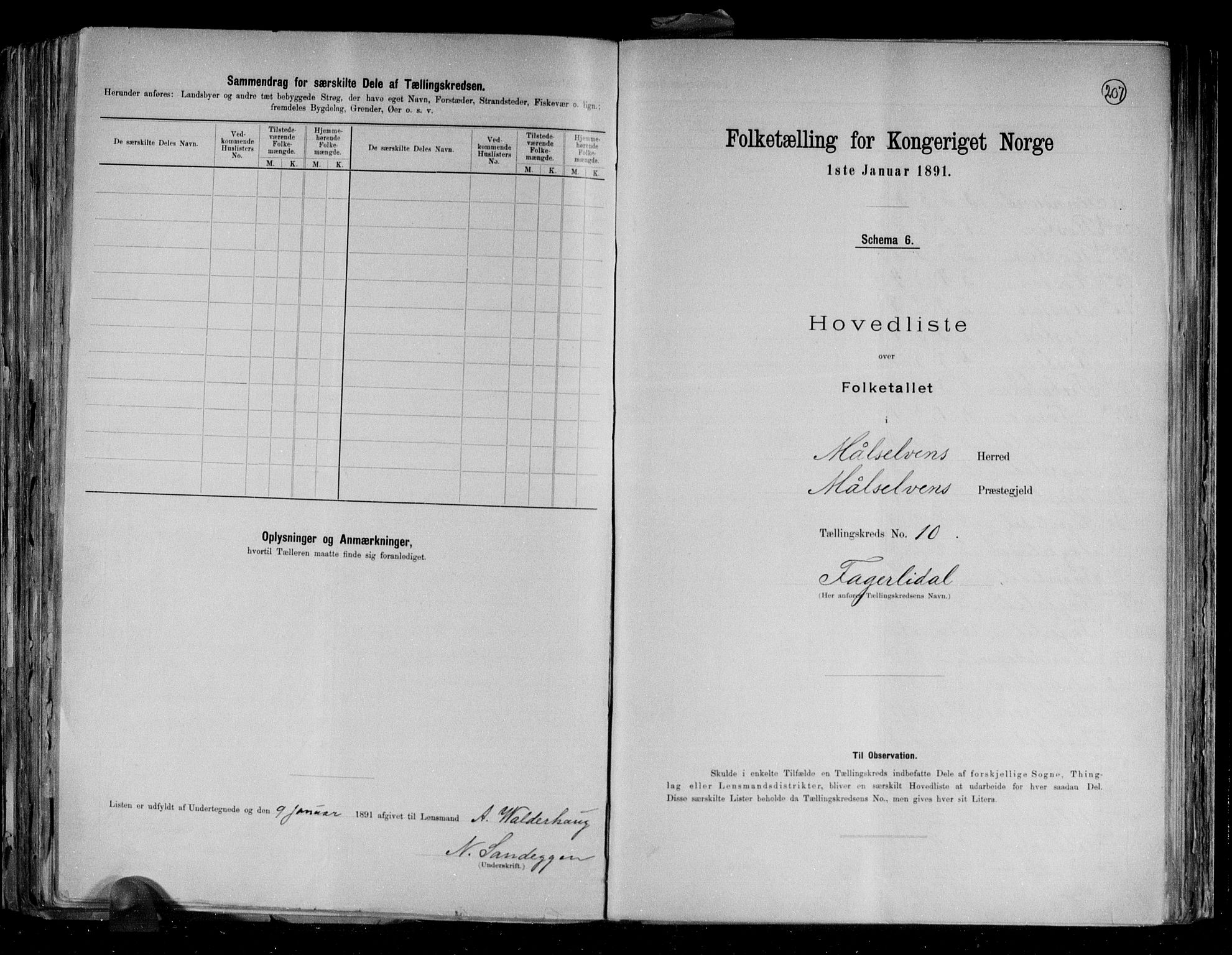 RA, 1891 census for 1924 Målselv, 1891, p. 23