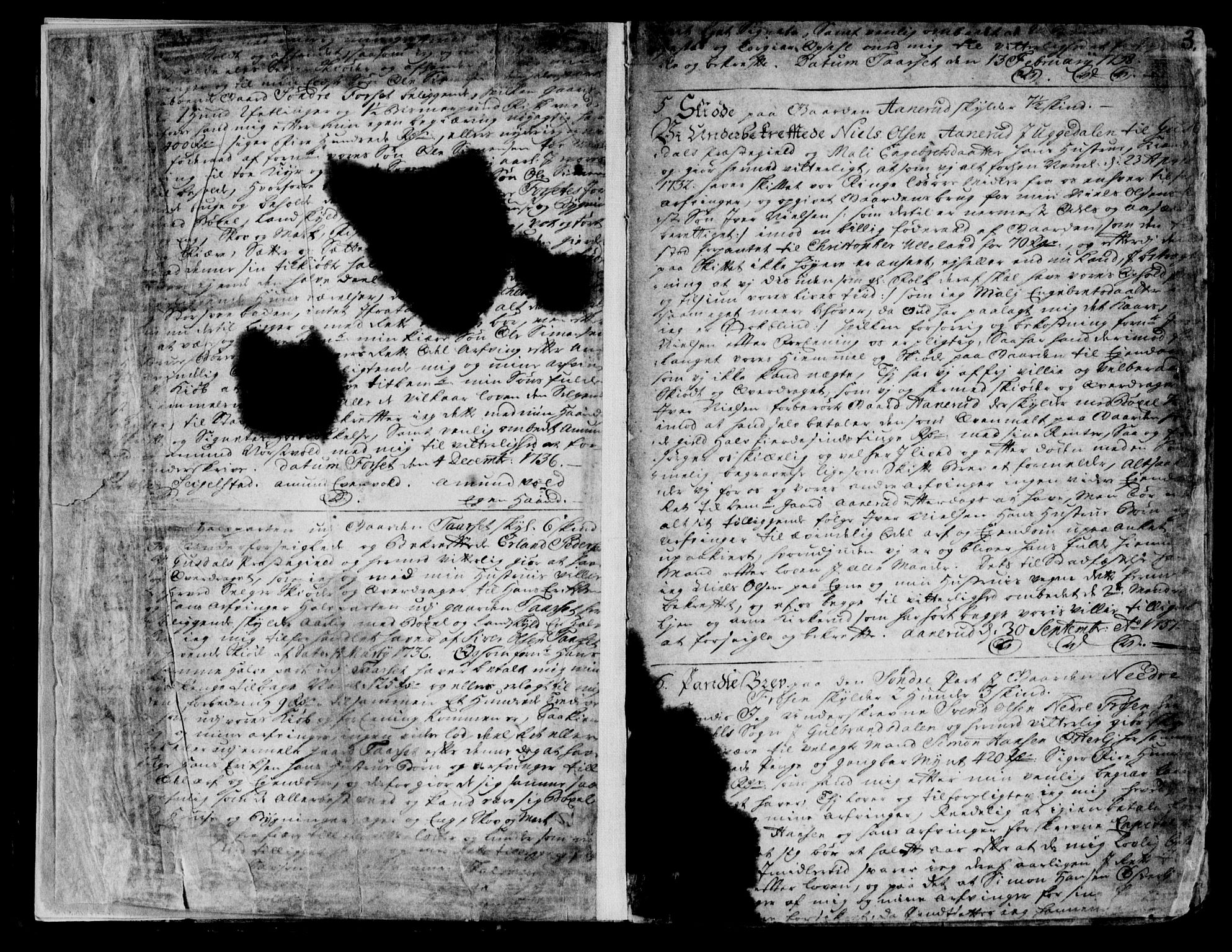 Sør-Gudbrandsdal tingrett, AV/SAH-TING-004/H/Hb/Hba/L0002: Mortgage book no. I 2, 1738-1788, p. 3
