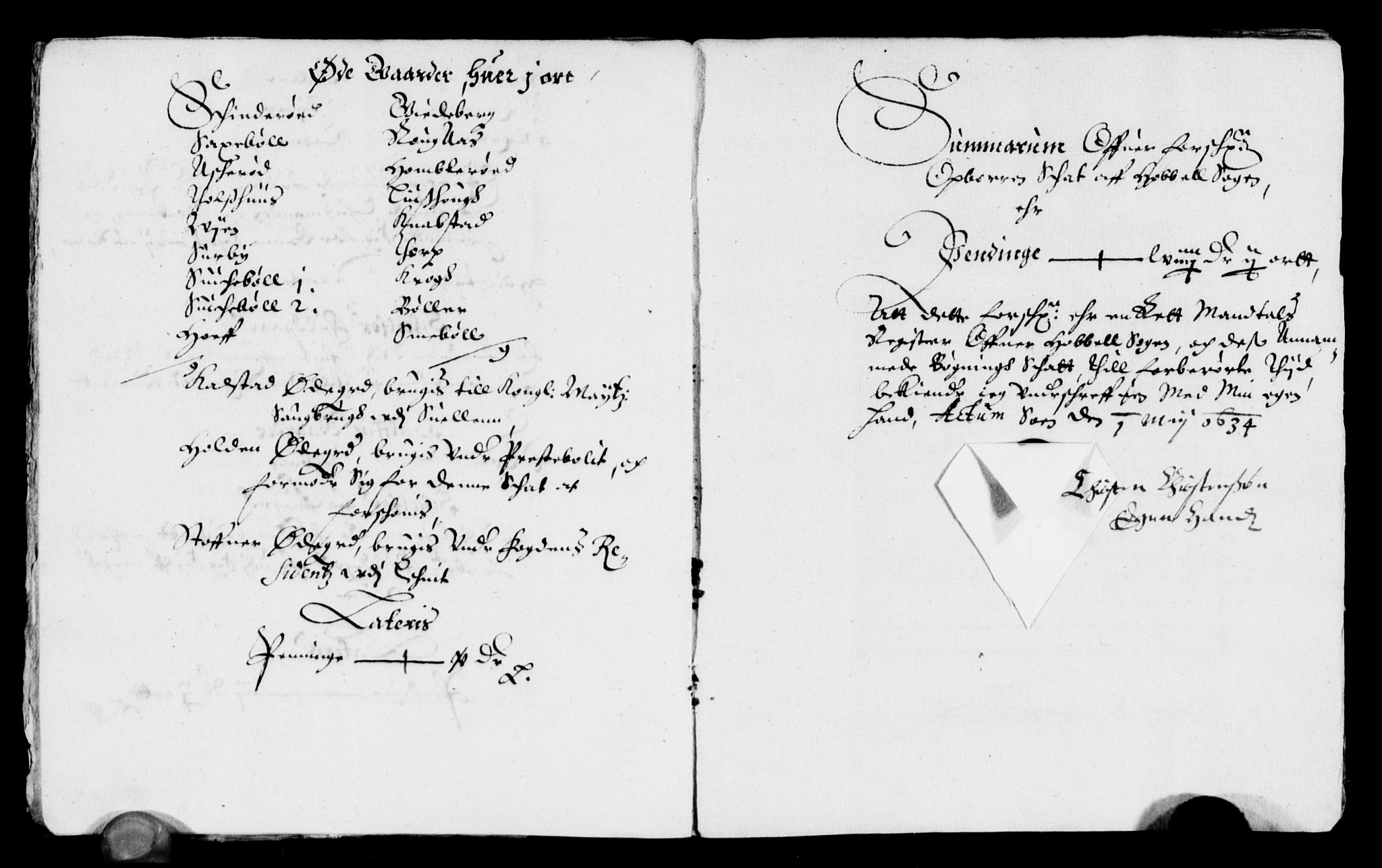 Rentekammeret inntil 1814, Reviderte regnskaper, Lensregnskaper, AV/RA-EA-5023/R/Rb/Rbd/L0002: Maria kirke prosti gods og Rakkestad len, 1633-1637
