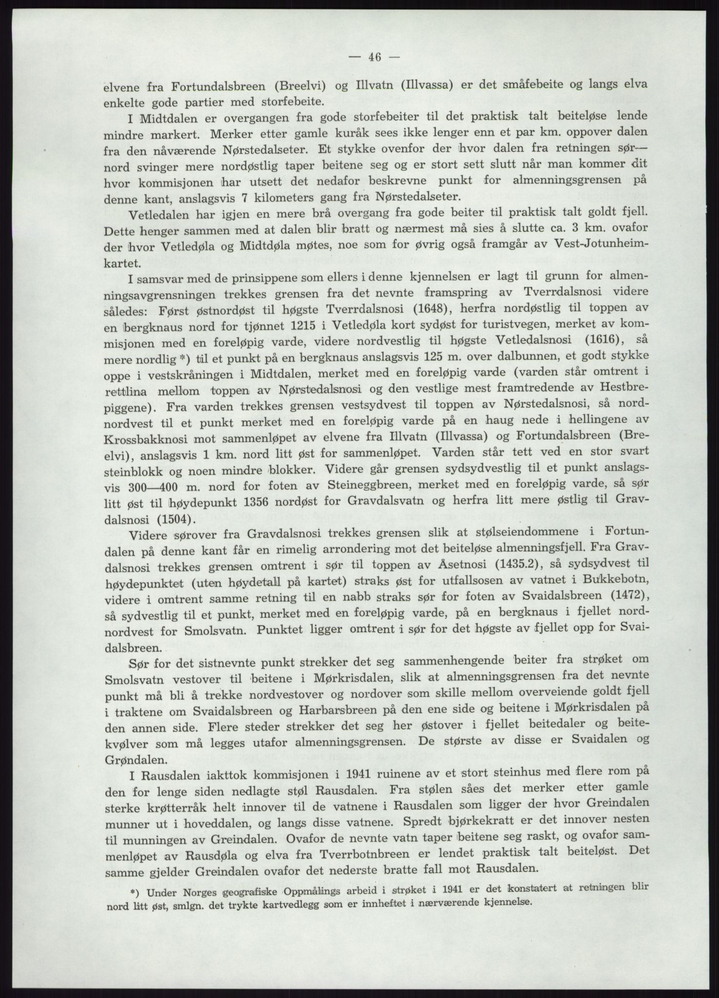 Høyfjellskommisjonen, AV/RA-S-1546/X/Xa/L0001: Nr. 1-33, 1909-1953, p. 5669