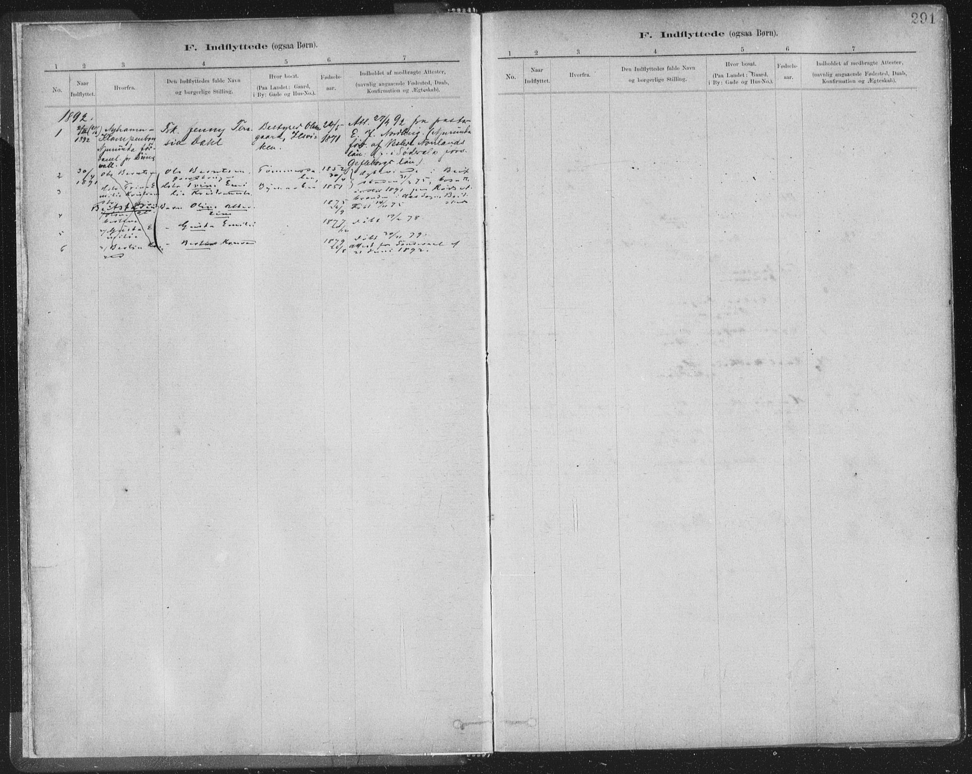 Ministerialprotokoller, klokkerbøker og fødselsregistre - Sør-Trøndelag, SAT/A-1456/603/L0163: Parish register (official) no. 603A02, 1879-1895, p. 291