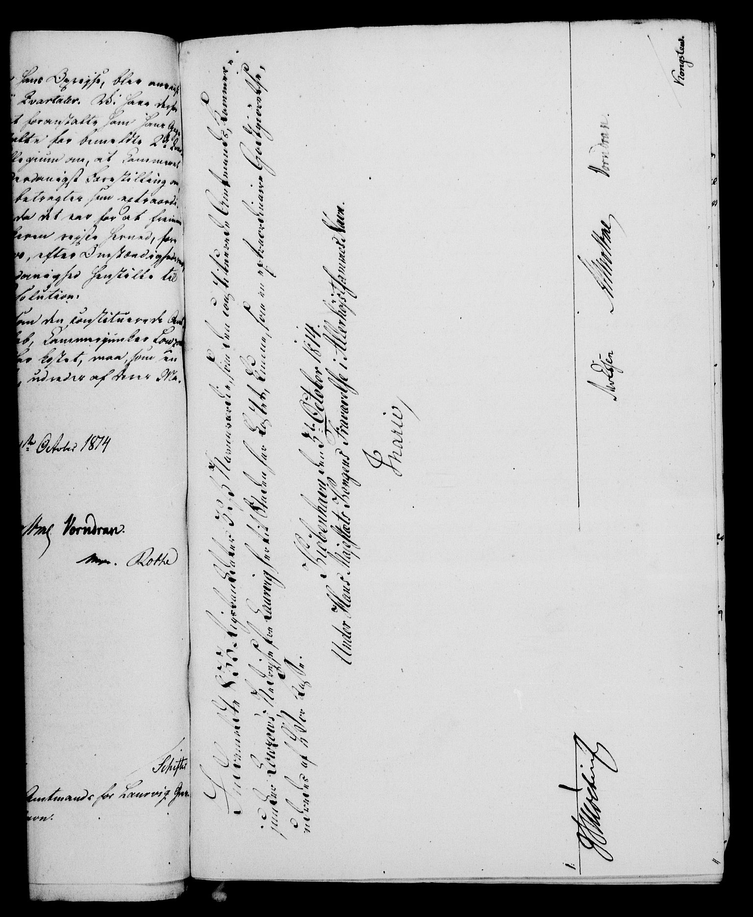 Rentekammeret, Kammerkanselliet, AV/RA-EA-3111/G/Gf/Gfa/L0095: Norsk relasjons- og resolusjonsprotokoll (merket RK 52.95), 1813-1814, p. 660