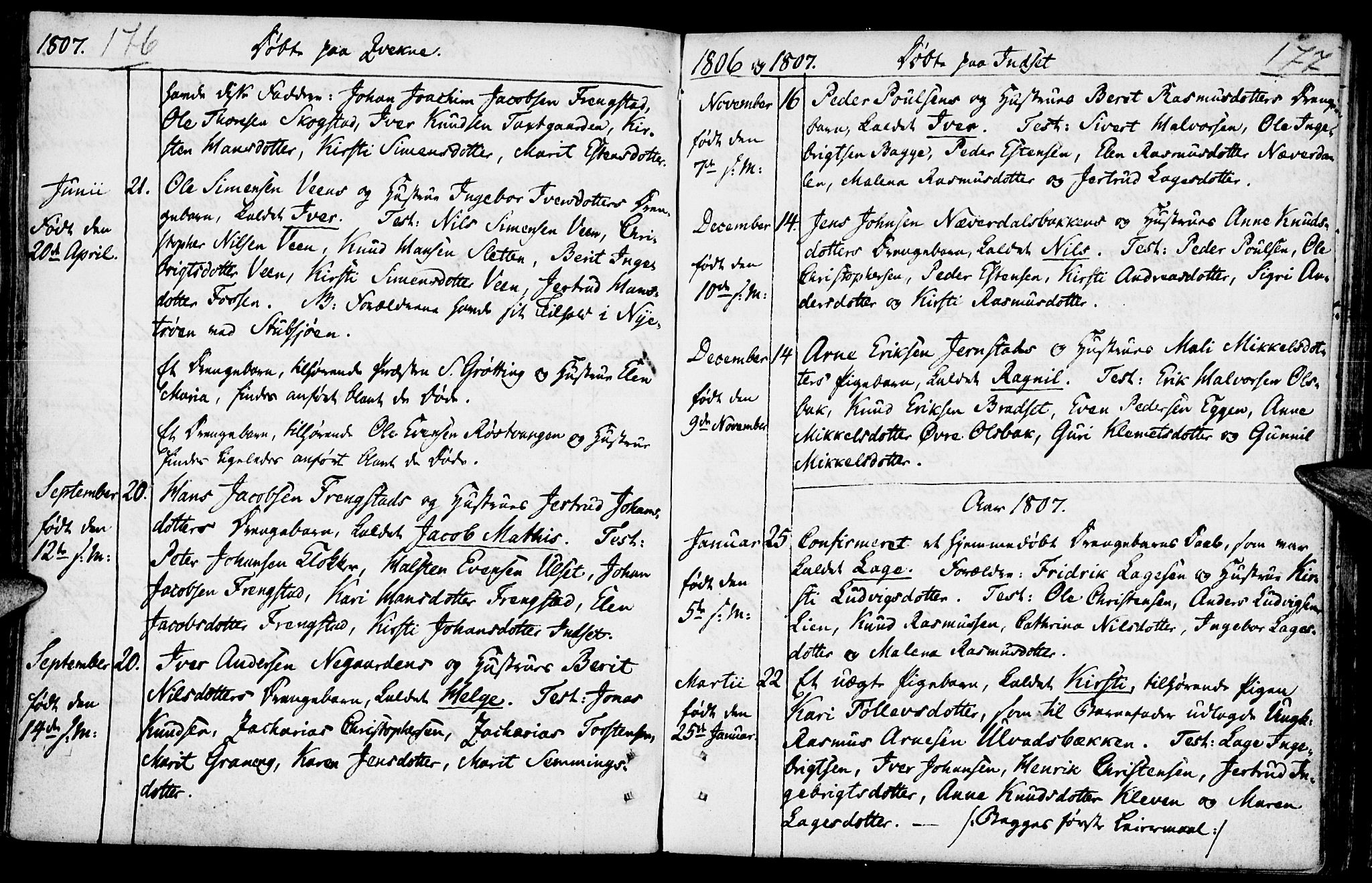 Kvikne prestekontor, AV/SAH-PREST-064/H/Ha/Haa/L0003: Parish register (official) no. 3, 1785-1814, p. 176-177