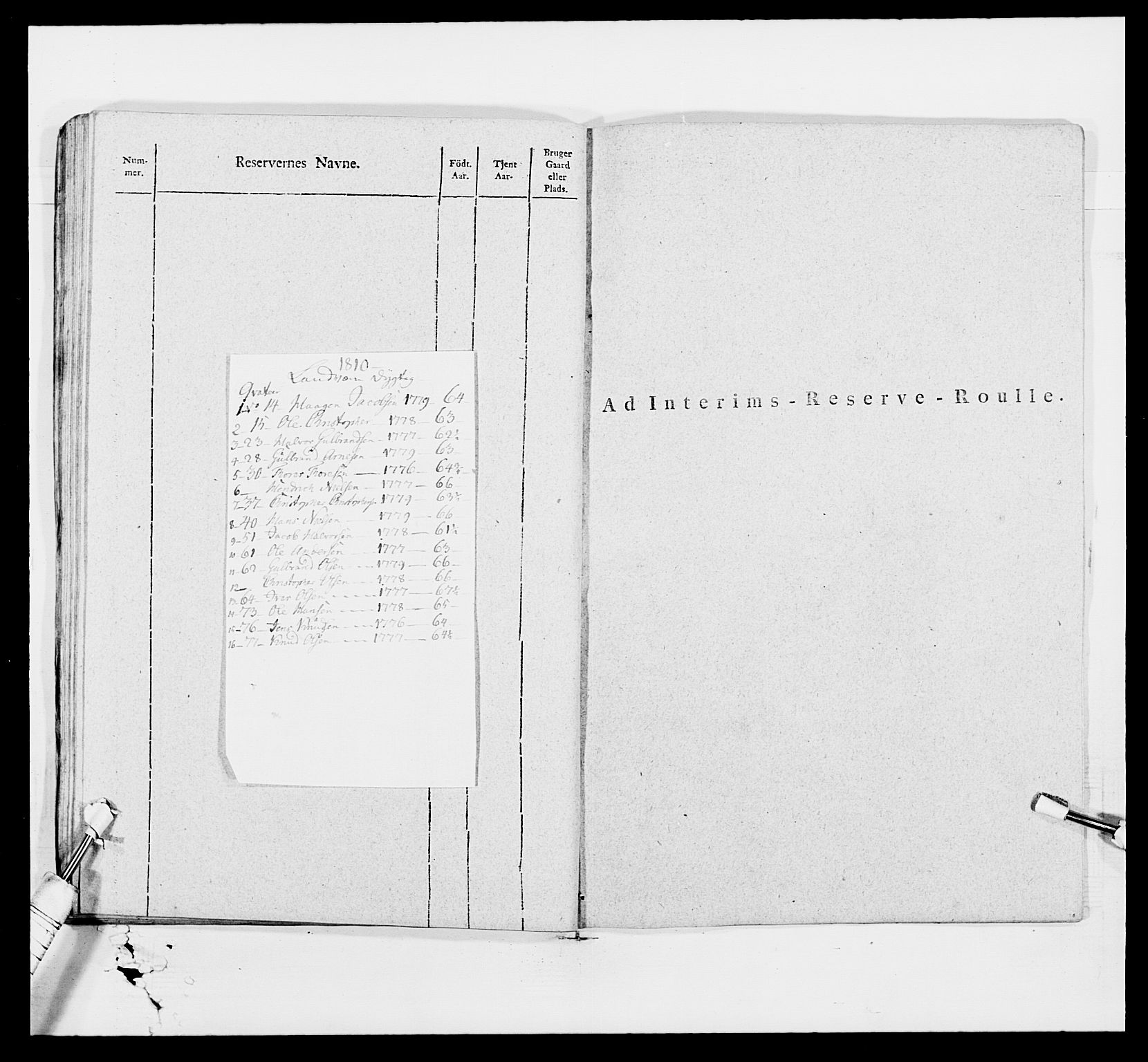 Generalitets- og kommissariatskollegiet, Det kongelige norske kommissariatskollegium, AV/RA-EA-5420/E/Eh/L0008: Akershusiske dragonregiment, 1807-1813, p. 206