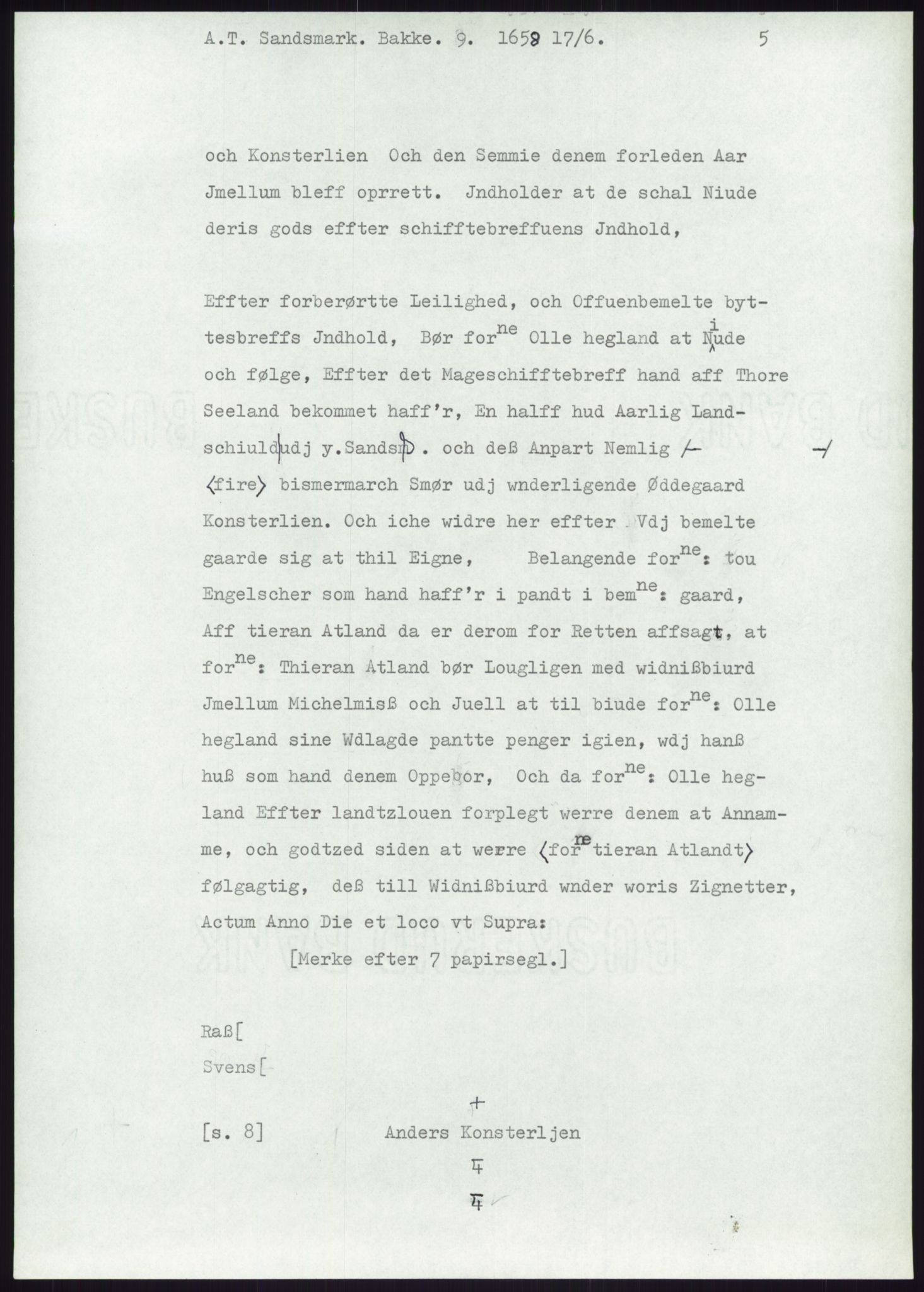 Samlinger til kildeutgivelse, Diplomavskriftsamlingen, RA/EA-4053/H/Ha, p. 2703