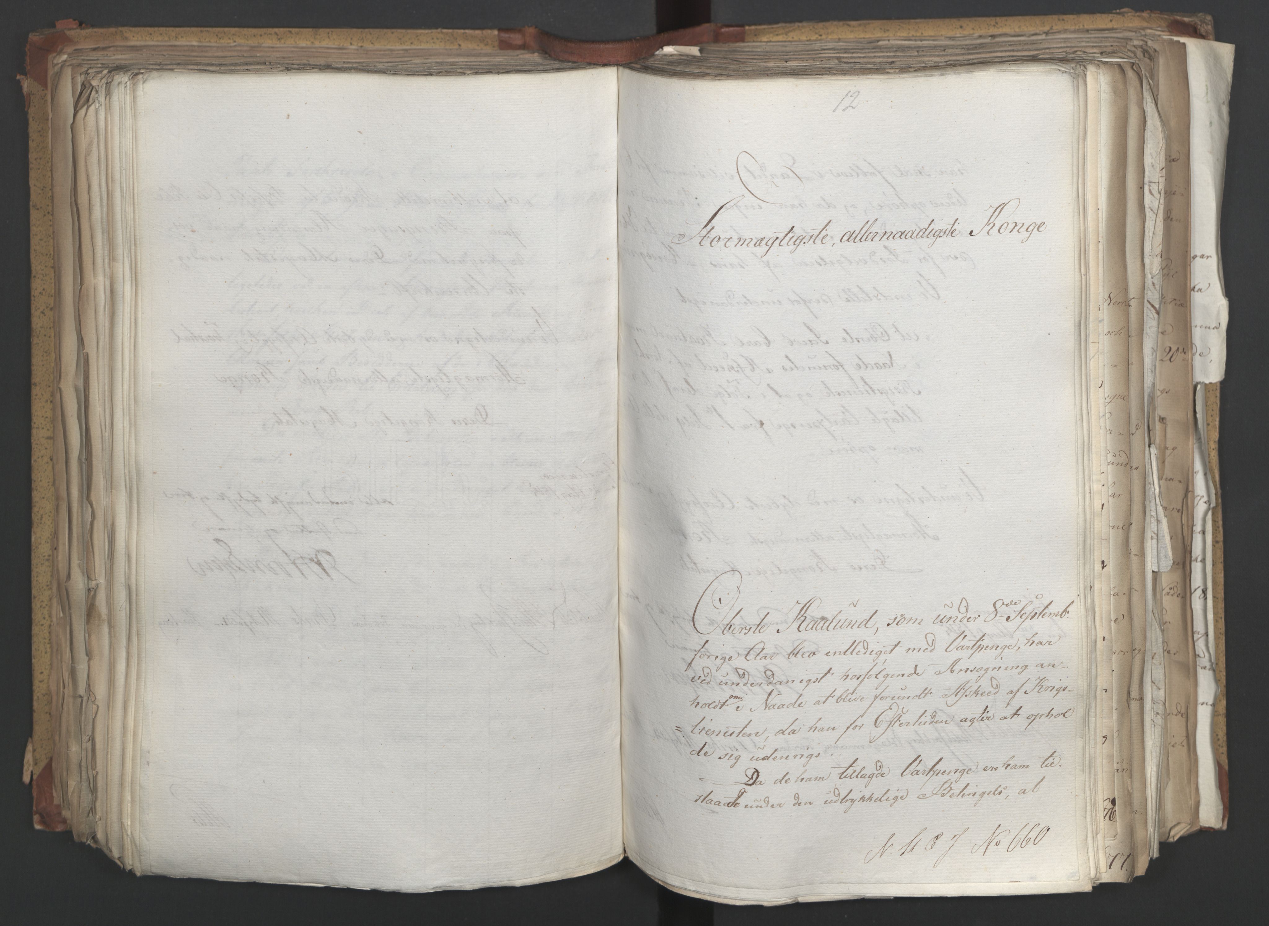 Statsrådsavdelingen i Stockholm, AV/RA-S-1003/D/Da/L0003: Regjeringsinnstillinger nr. 519-787, 1815, p. 289