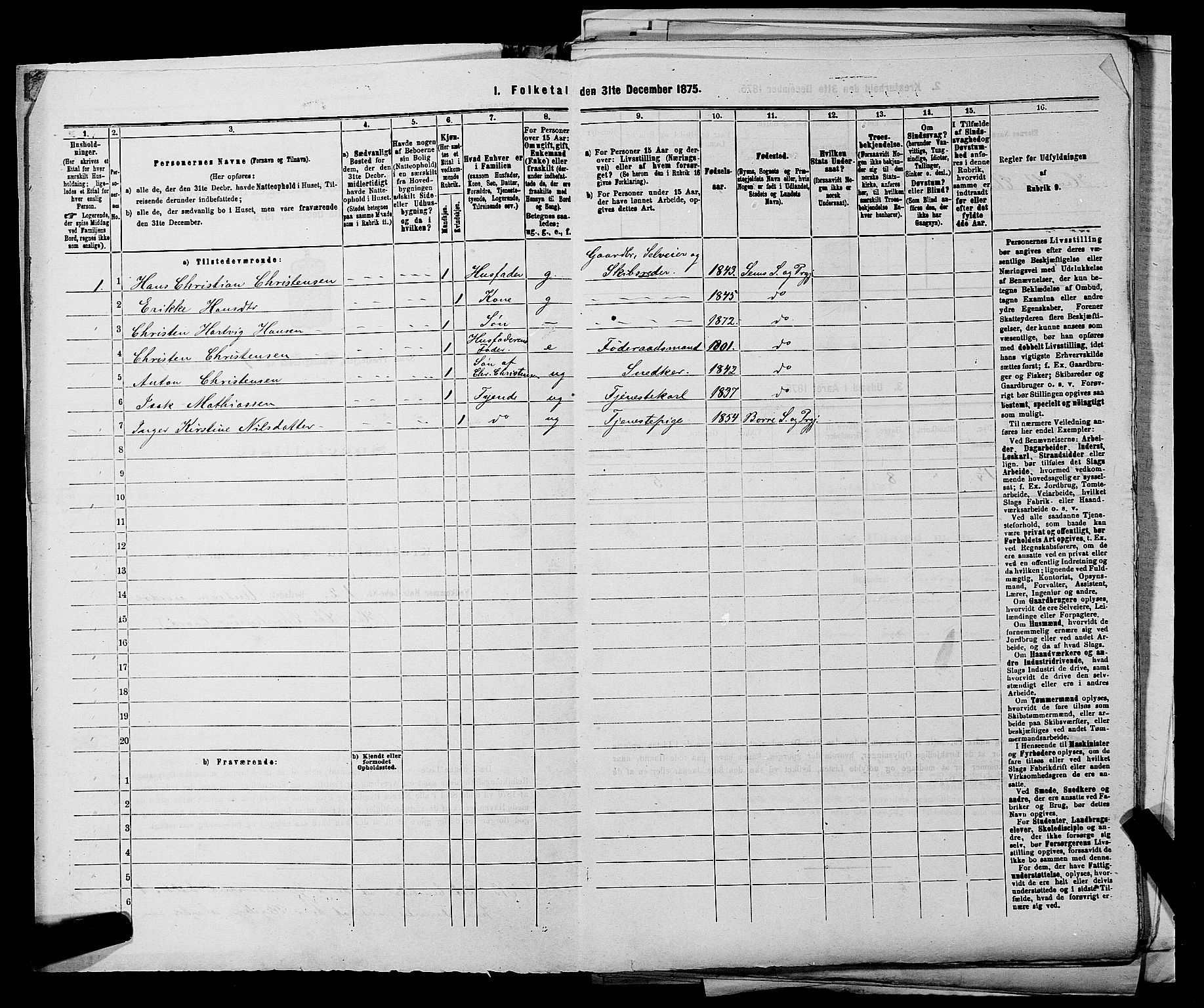 SAKO, 1875 census for 0721P Sem, 1875, p. 79