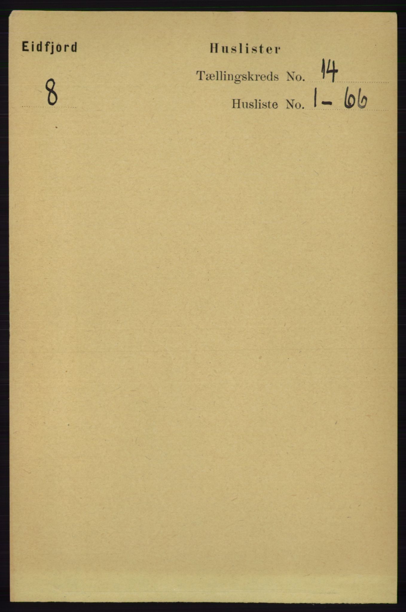 RA, 1891 census for 1233 Ulvik, 1891, p. 4206