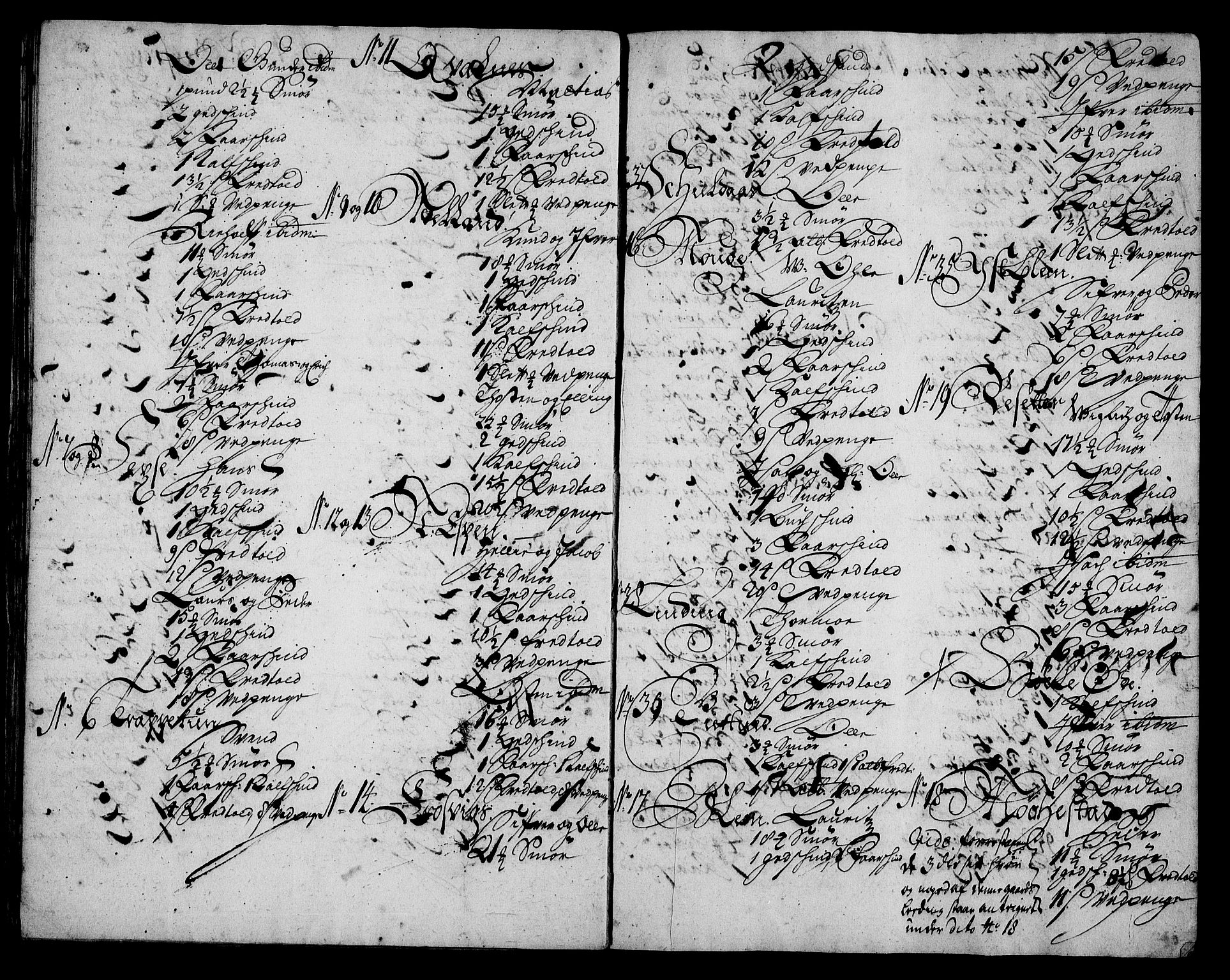 Rentekammeret inntil 1814, Realistisk ordnet avdeling, AV/RA-EA-4070/On/L0005: [Jj 6]: Forskjellige dokumenter om Halsnøy klosters gods, 1697-1770, p. 291