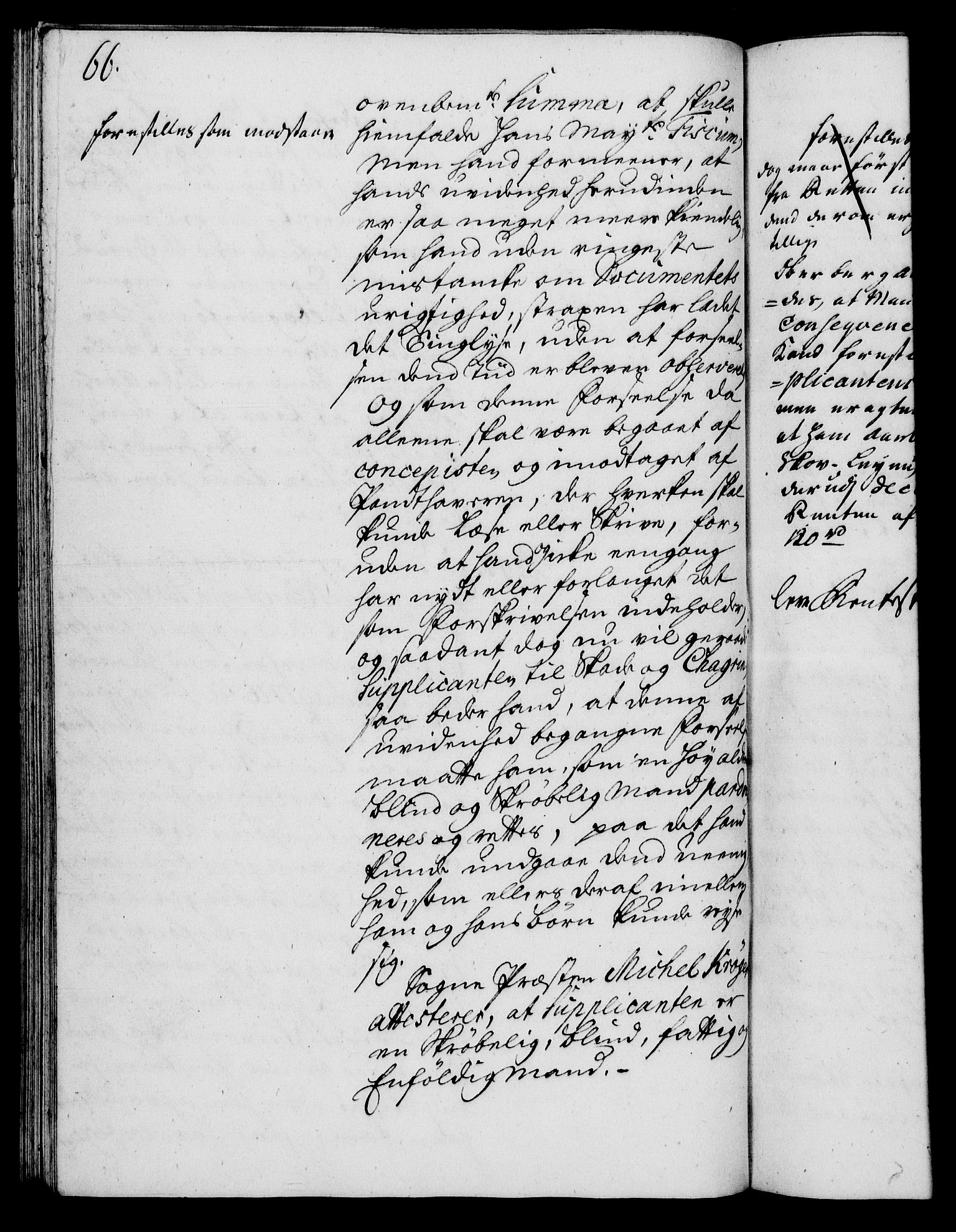 Rentekammeret, Kammerkanselliet, AV/RA-EA-3111/G/Gh/Gha/L0020: Norsk ekstraktmemorialprotokoll (merket RK 53.65), 1738-1739, p. 66