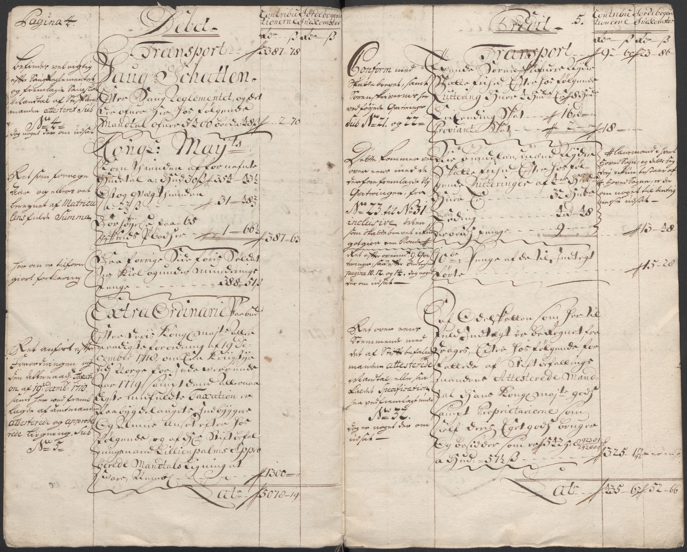 Rentekammeret inntil 1814, Reviderte regnskaper, Fogderegnskap, AV/RA-EA-4092/R40/L2453: Fogderegnskap Råbyggelag, 1718-1719, p. 265