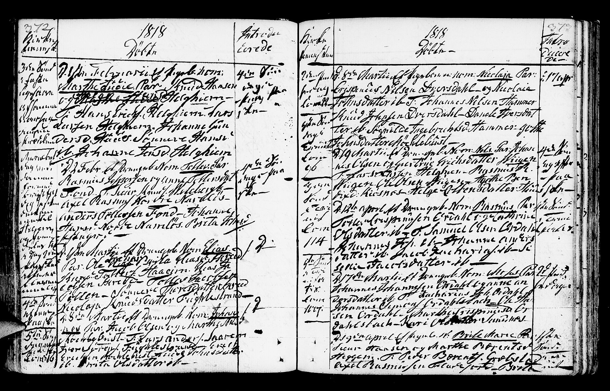 Jølster sokneprestembete, SAB/A-80701/H/Haa/Haaa/L0006: Parish register (official) no. A 6, 1790-1821, p. 372-373