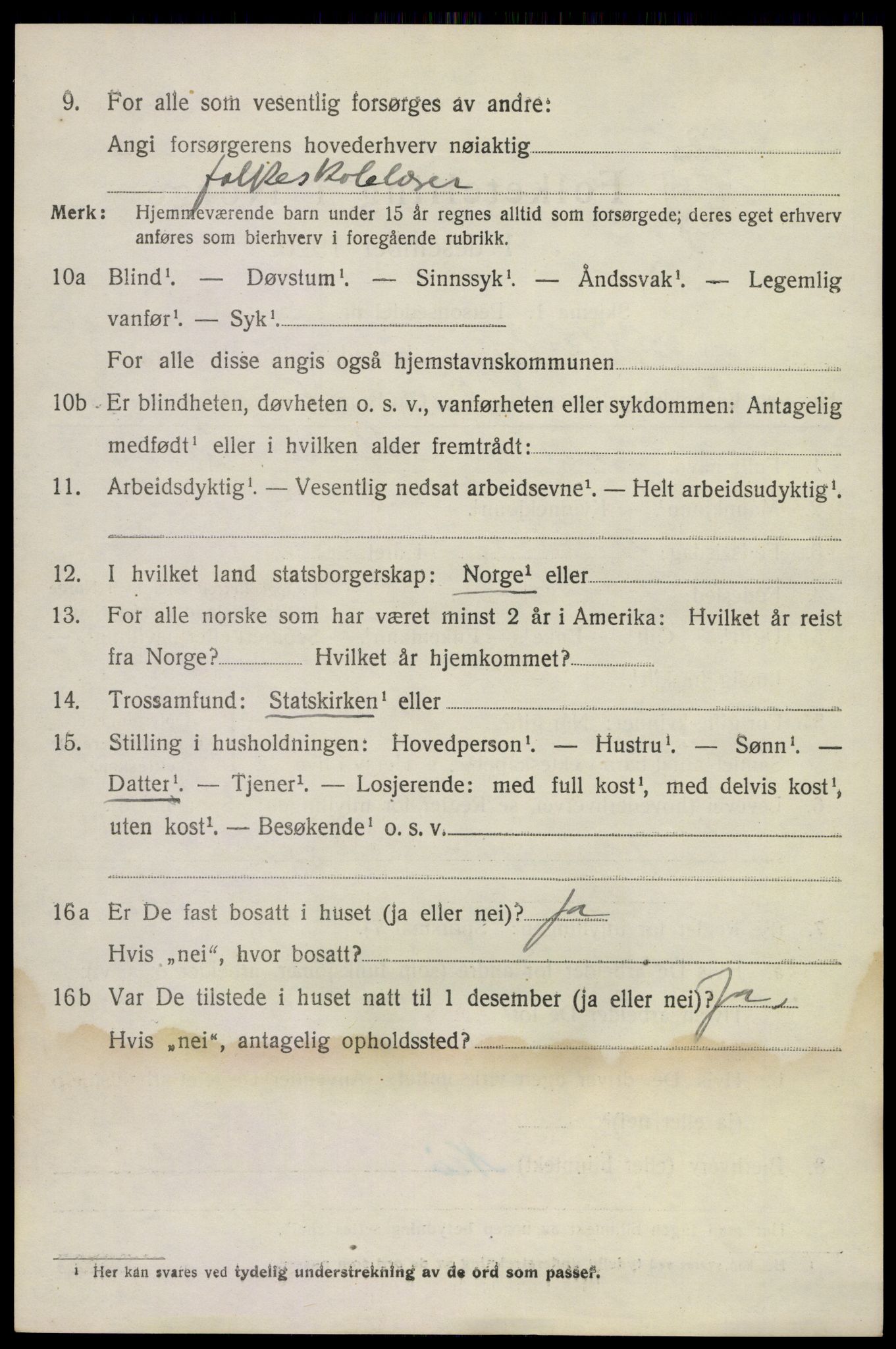 SAKO, 1920 census for Nøtterøy, 1920, p. 6304