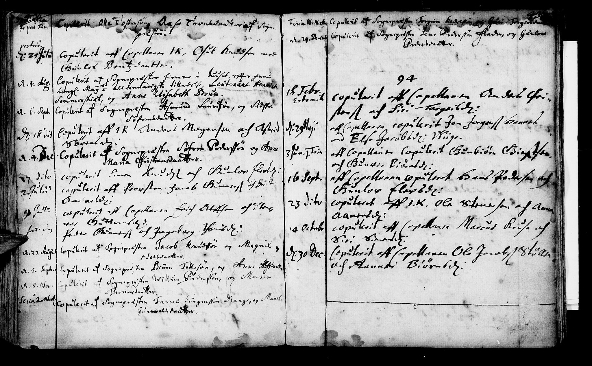 Oddernes sokneprestkontor, SAK/1111-0033/F/Fa/Faa/L0001: Parish register (official) no. A 1, 1692-1718, p. 436-437