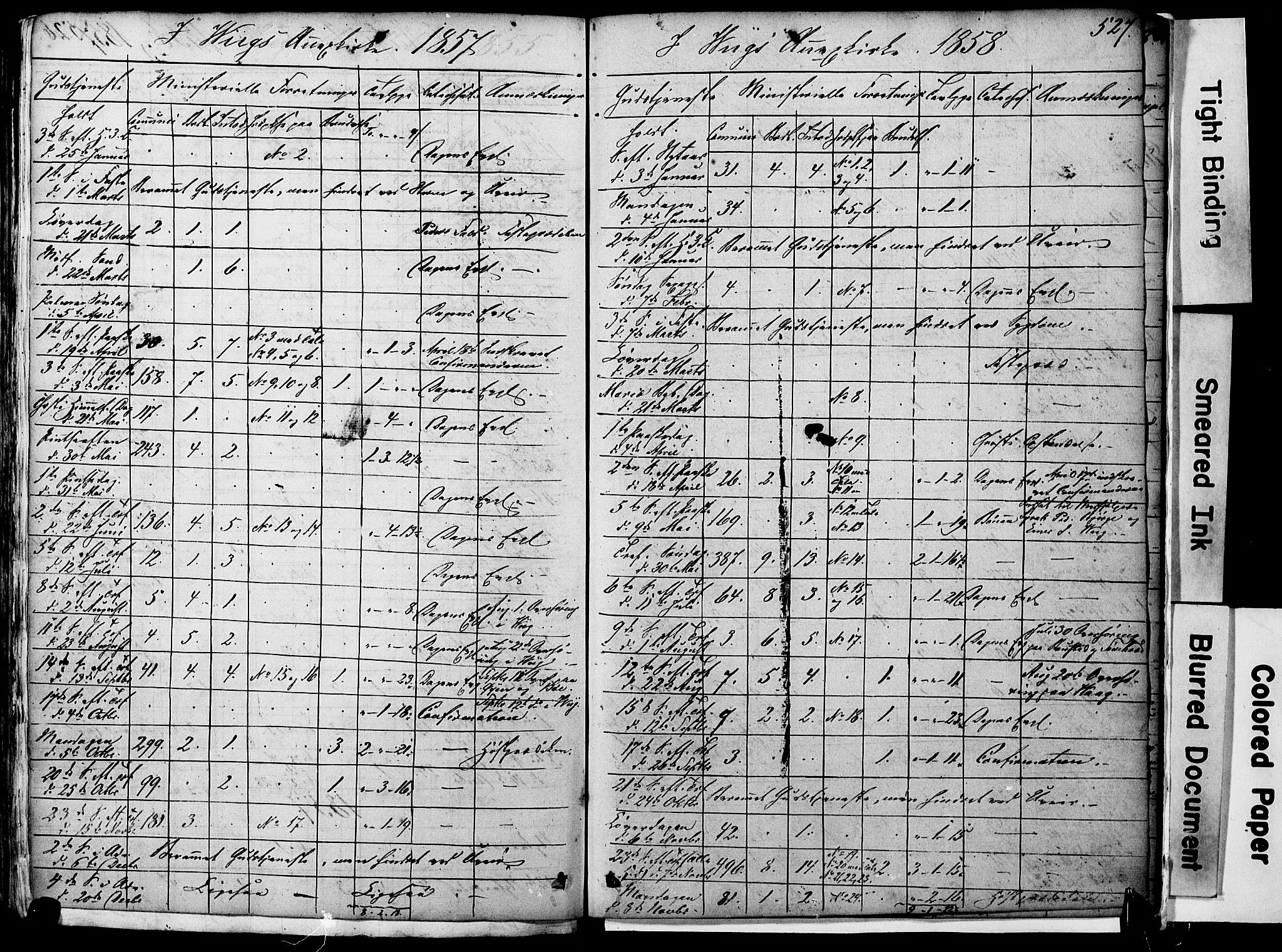 Ministerialprotokoller, klokkerbøker og fødselsregistre - Nordland, AV/SAT-A-1459/812/L0176: Parish register (official) no. 812A05, 1834-1874, p. 527