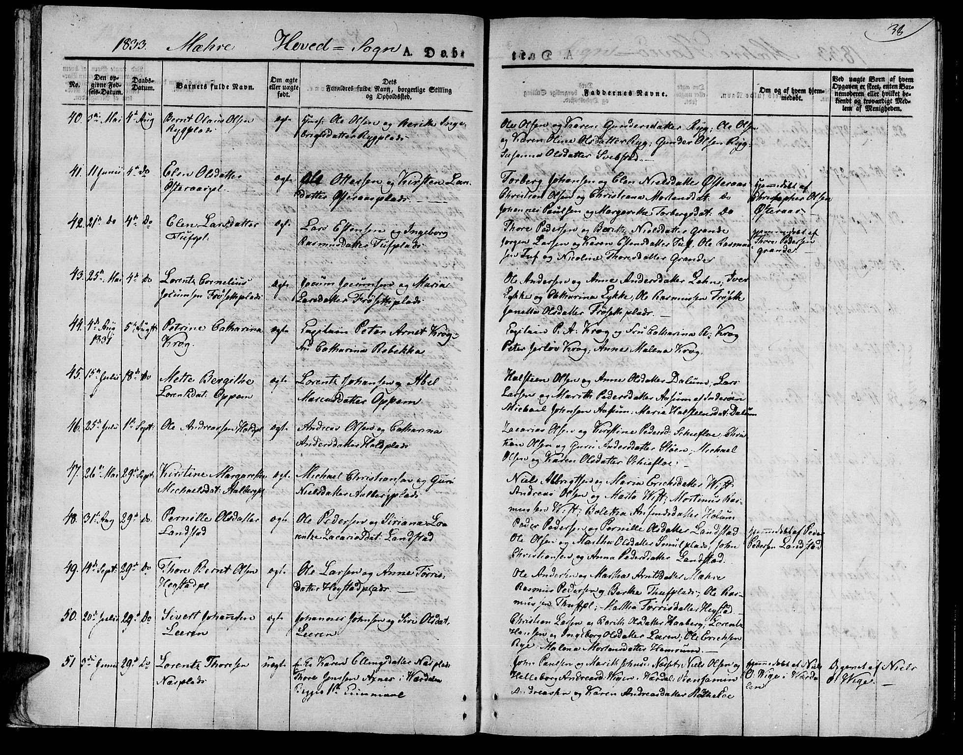 Ministerialprotokoller, klokkerbøker og fødselsregistre - Nord-Trøndelag, AV/SAT-A-1458/735/L0336: Parish register (official) no. 735A05 /1, 1825-1835, p. 38