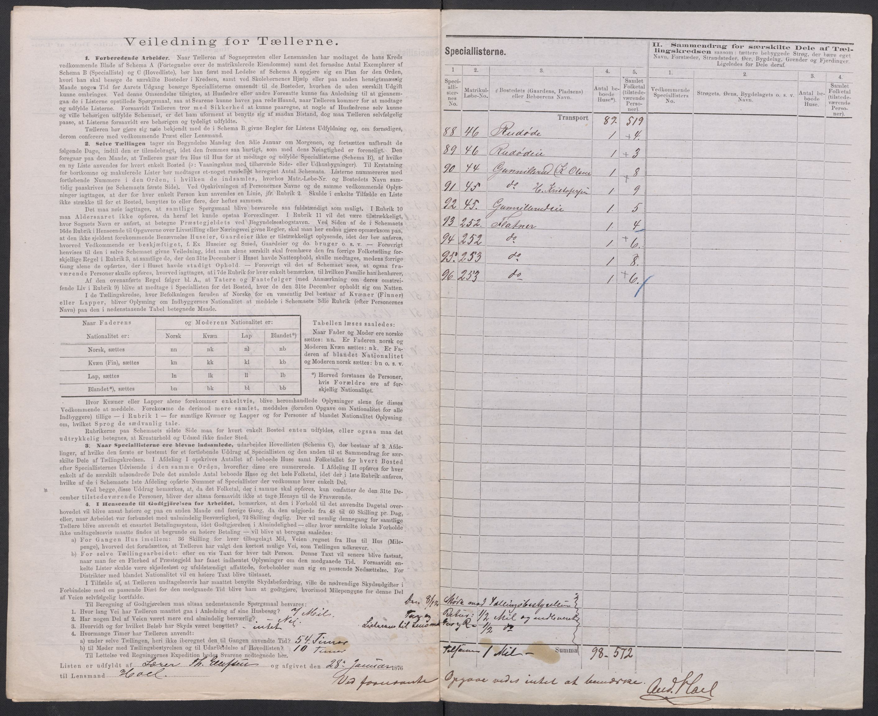 RA, 1875 census for 0238P Nannestad, 1875, p. 15