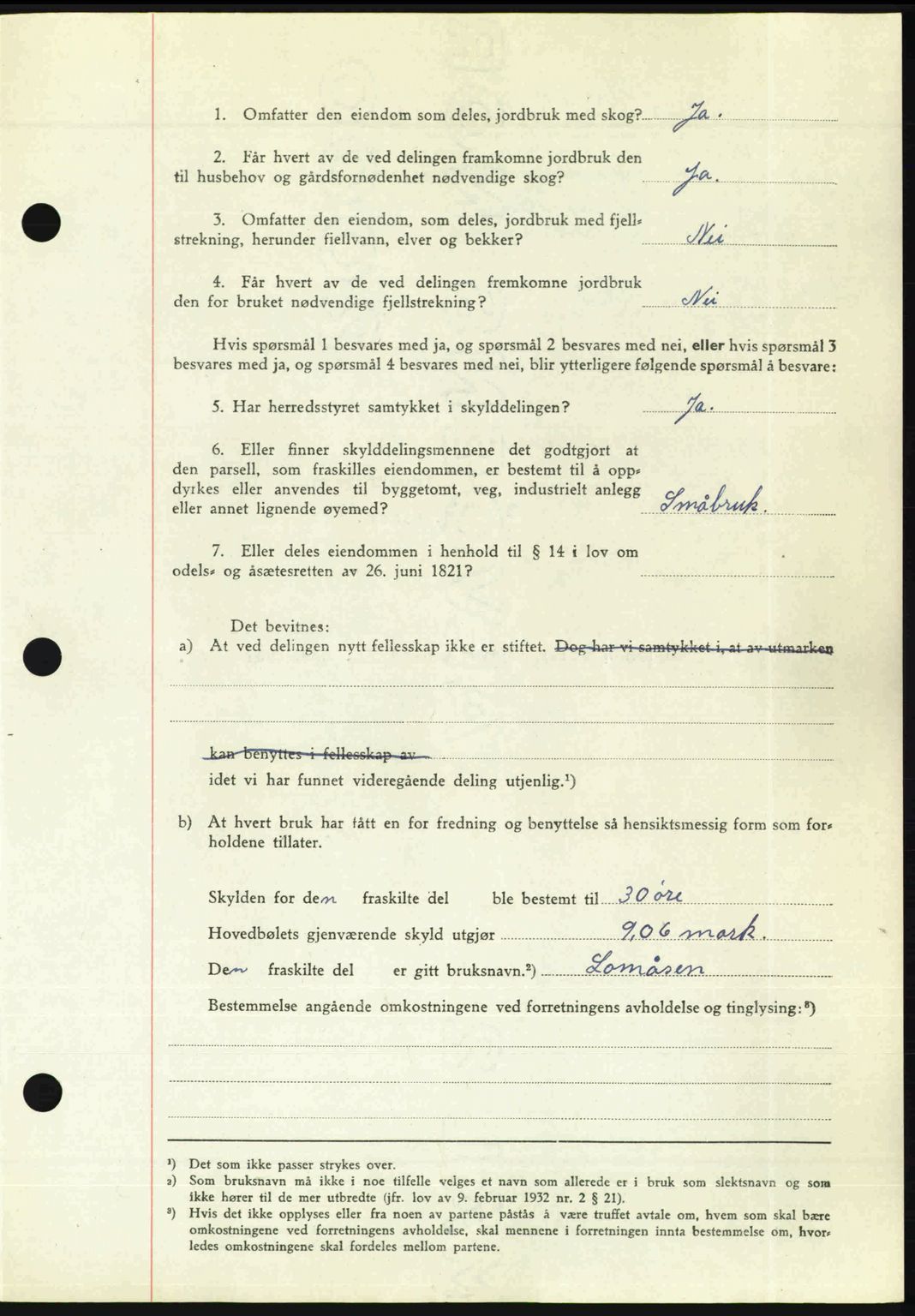 Nedenes sorenskriveri, AV/SAK-1221-0006/G/Gb/Gba/L0058: Mortgage book no. A10, 1947-1948, Diary no: : 1740/1947