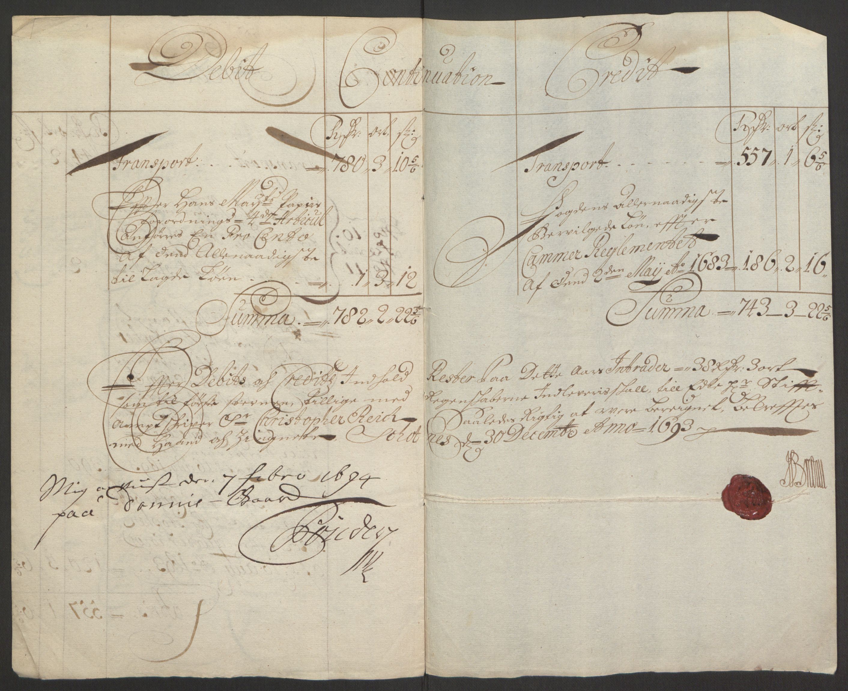 Rentekammeret inntil 1814, Reviderte regnskaper, Fogderegnskap, AV/RA-EA-4092/R67/L4675: Fogderegnskap Vesterålen, Andenes og Lofoten, 1691-1693, p. 226