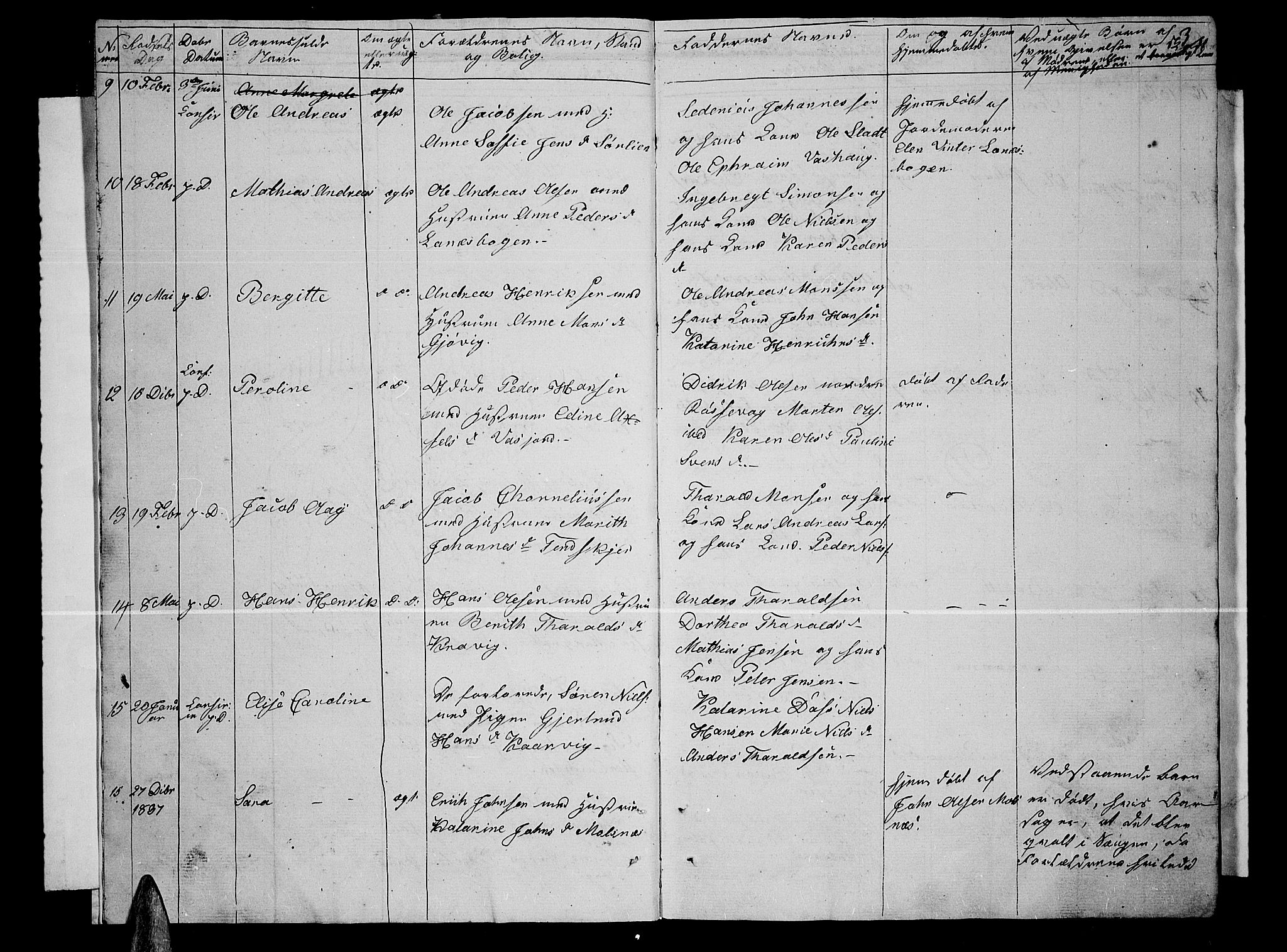 Lenvik sokneprestembete, SATØ/S-1310/H/Ha/Hab/L0002klokker: Parish register (copy) no. 2, 1838-1843, p. 3