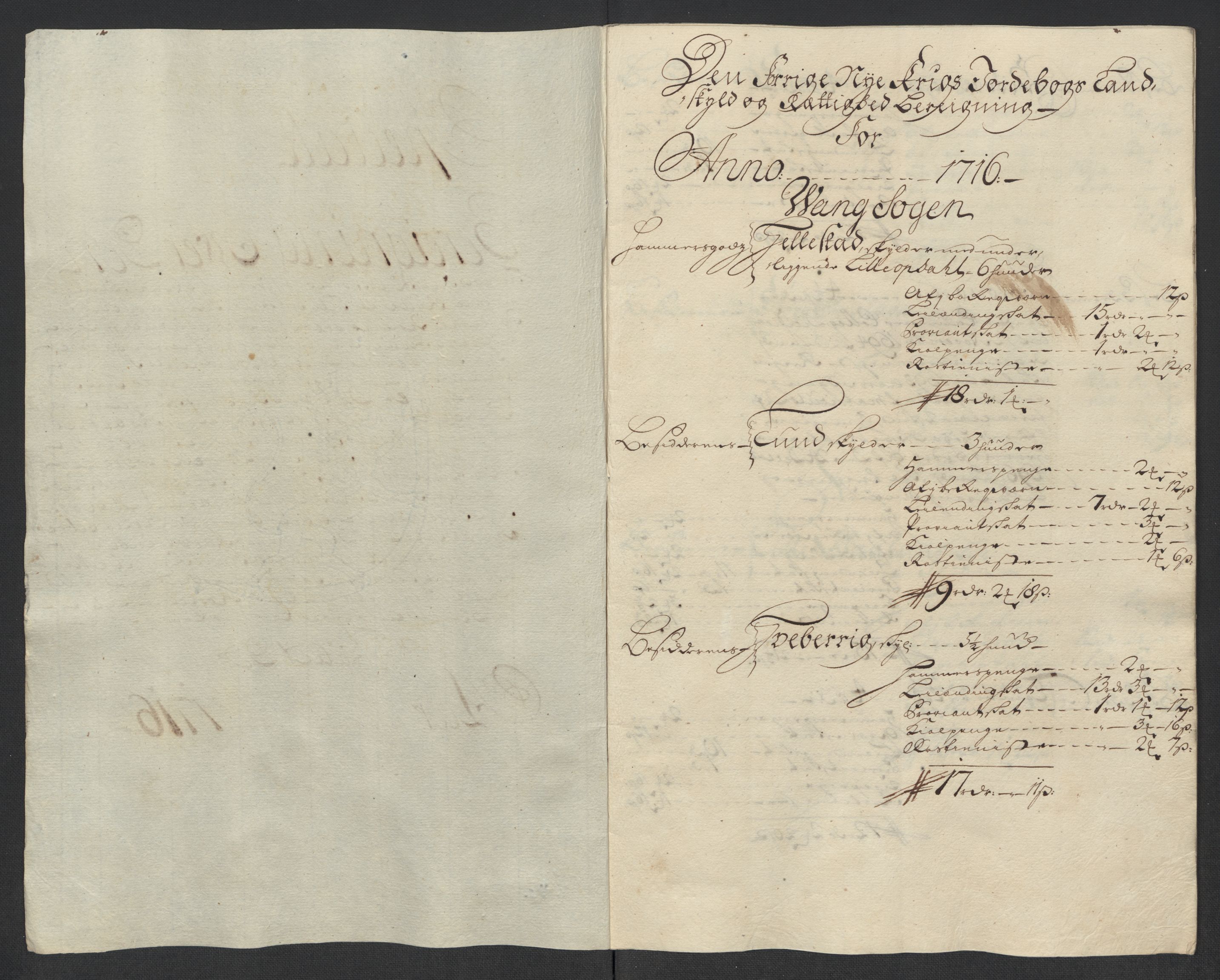 Rentekammeret inntil 1814, Reviderte regnskaper, Fogderegnskap, RA/EA-4092/R16/L1055: Fogderegnskap Hedmark, 1716, p. 266
